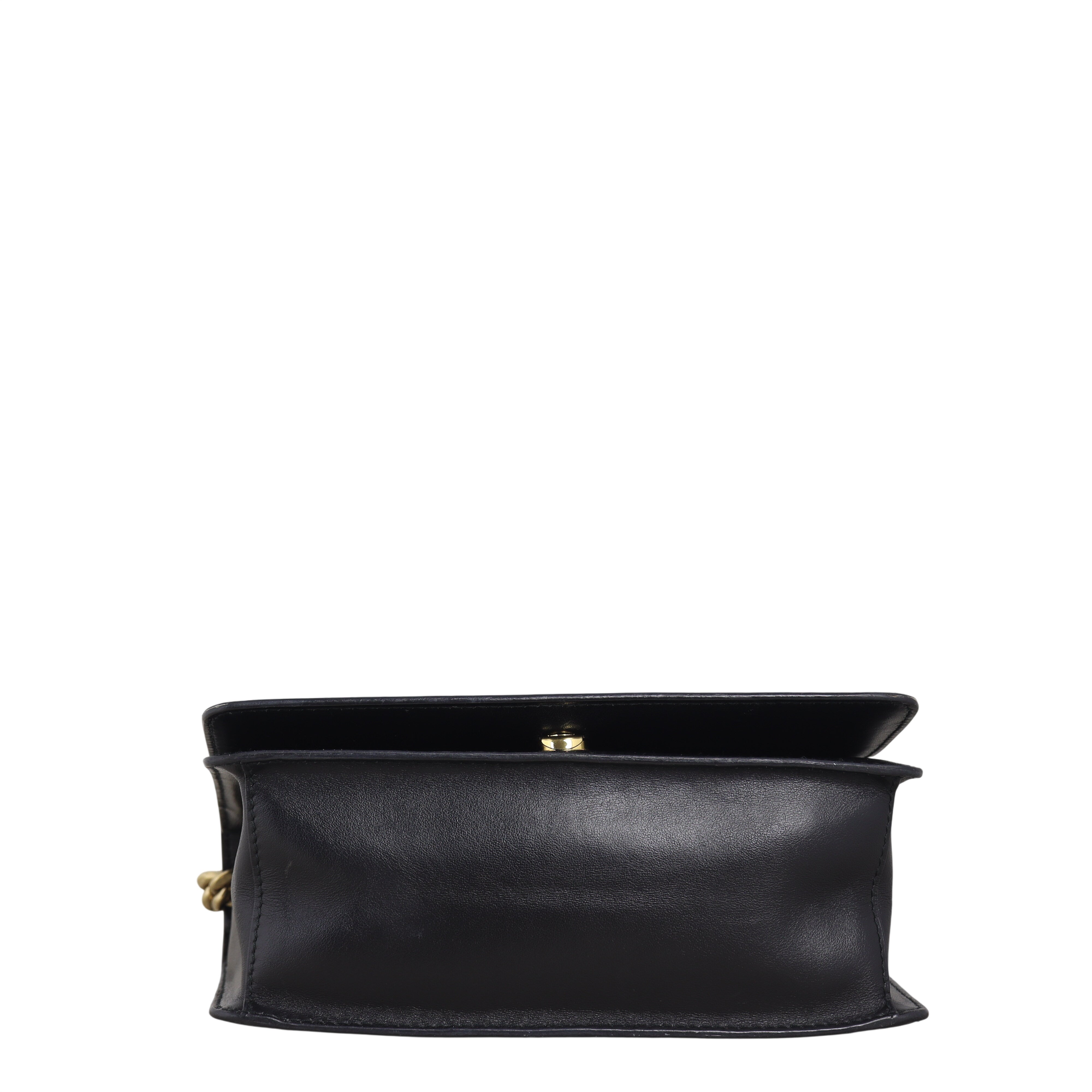 Prada Saffiano Lux Chain Flap Bag