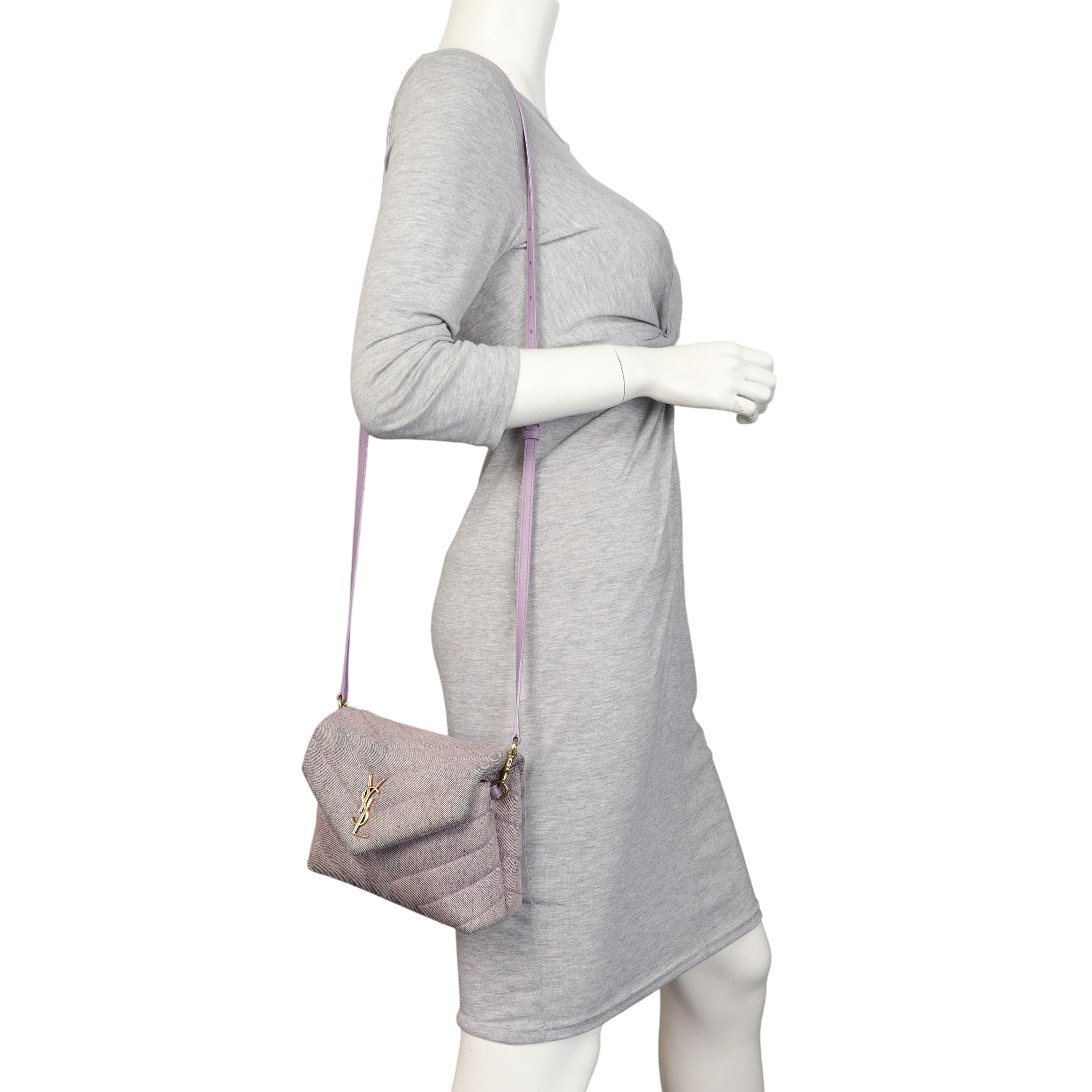 Saint Laurent Toy Loulou Denim