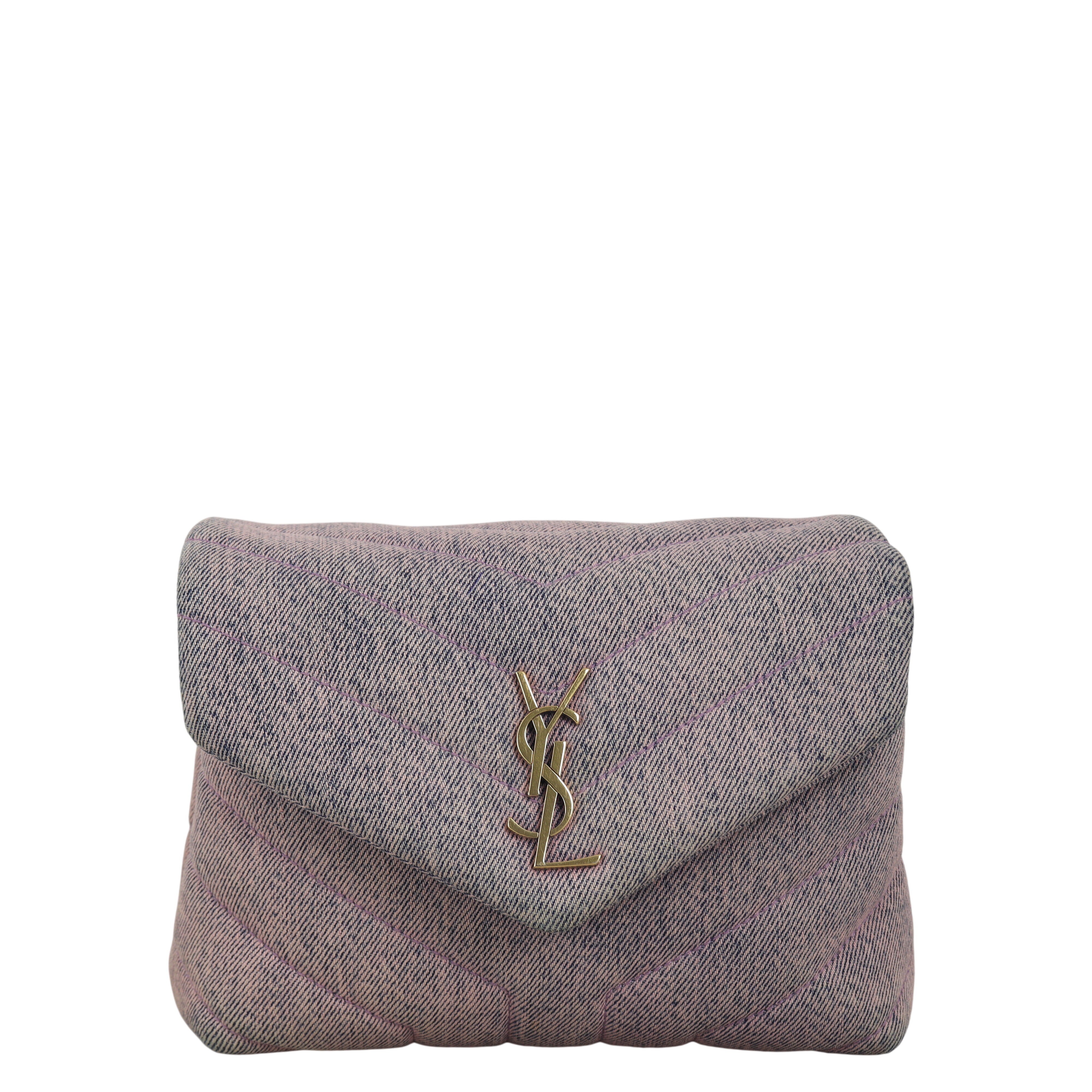 Saint Laurent Toy Loulou Denim