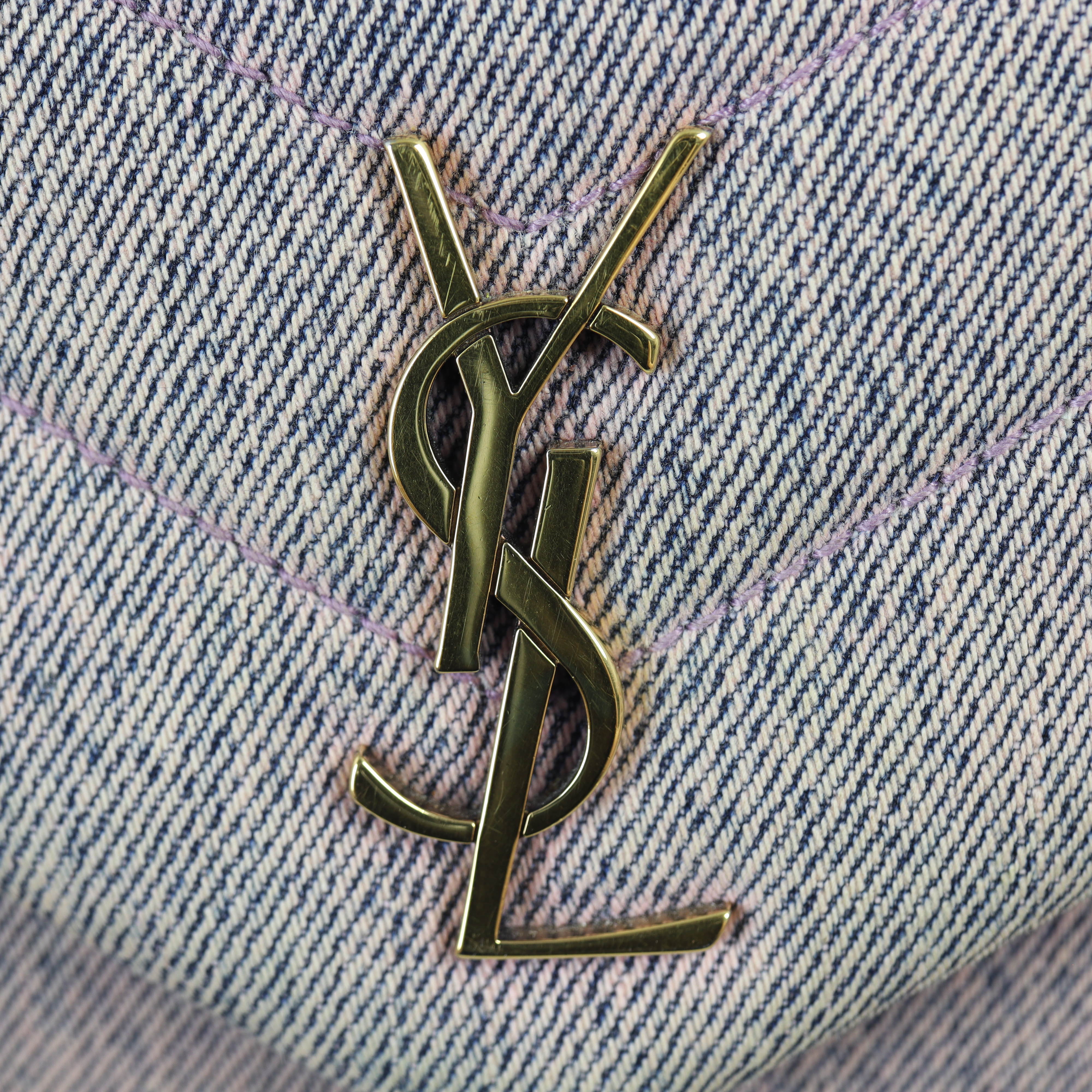 Saint Laurent Toy Loulou Denim