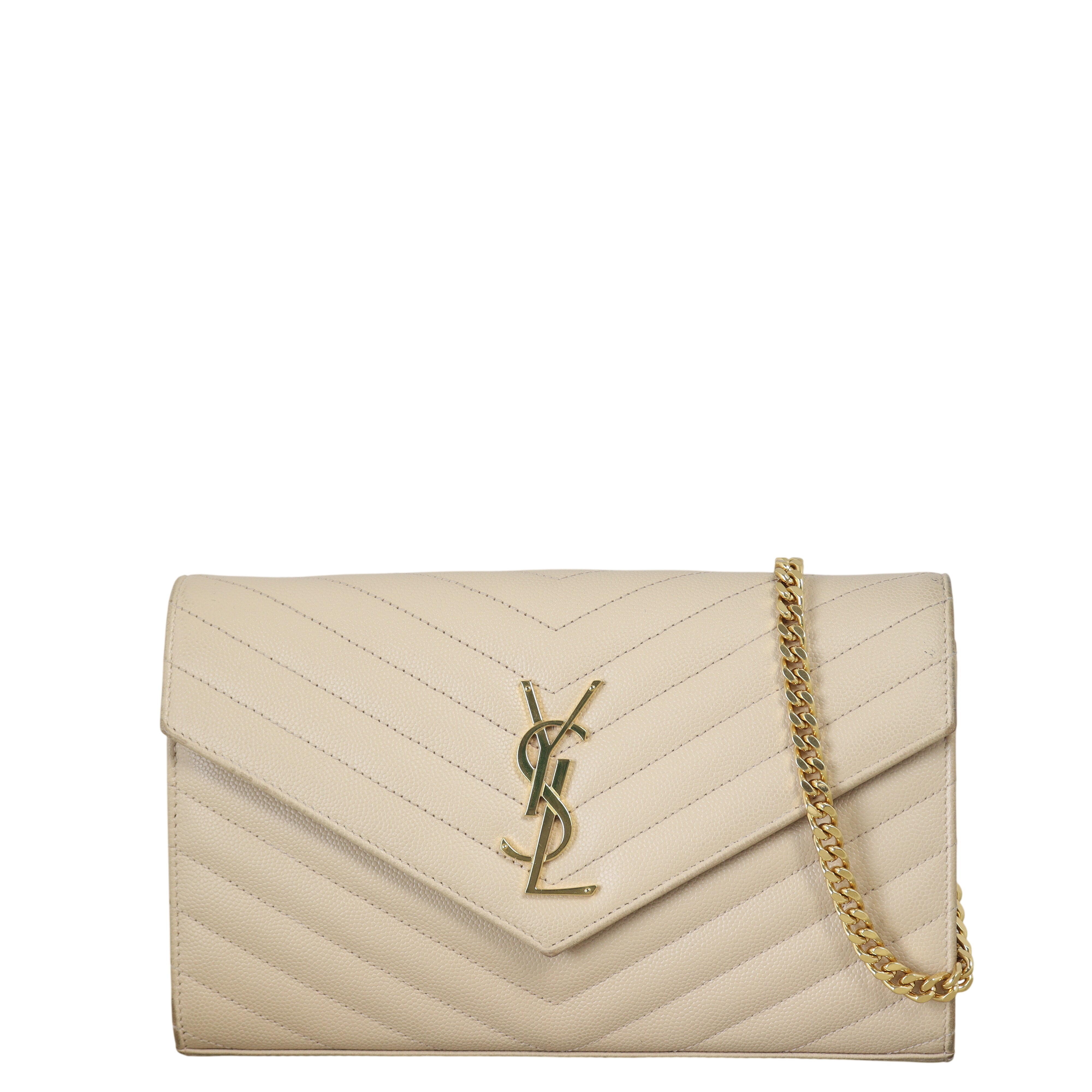 Saint Laurent Cassandre Chain Wallet