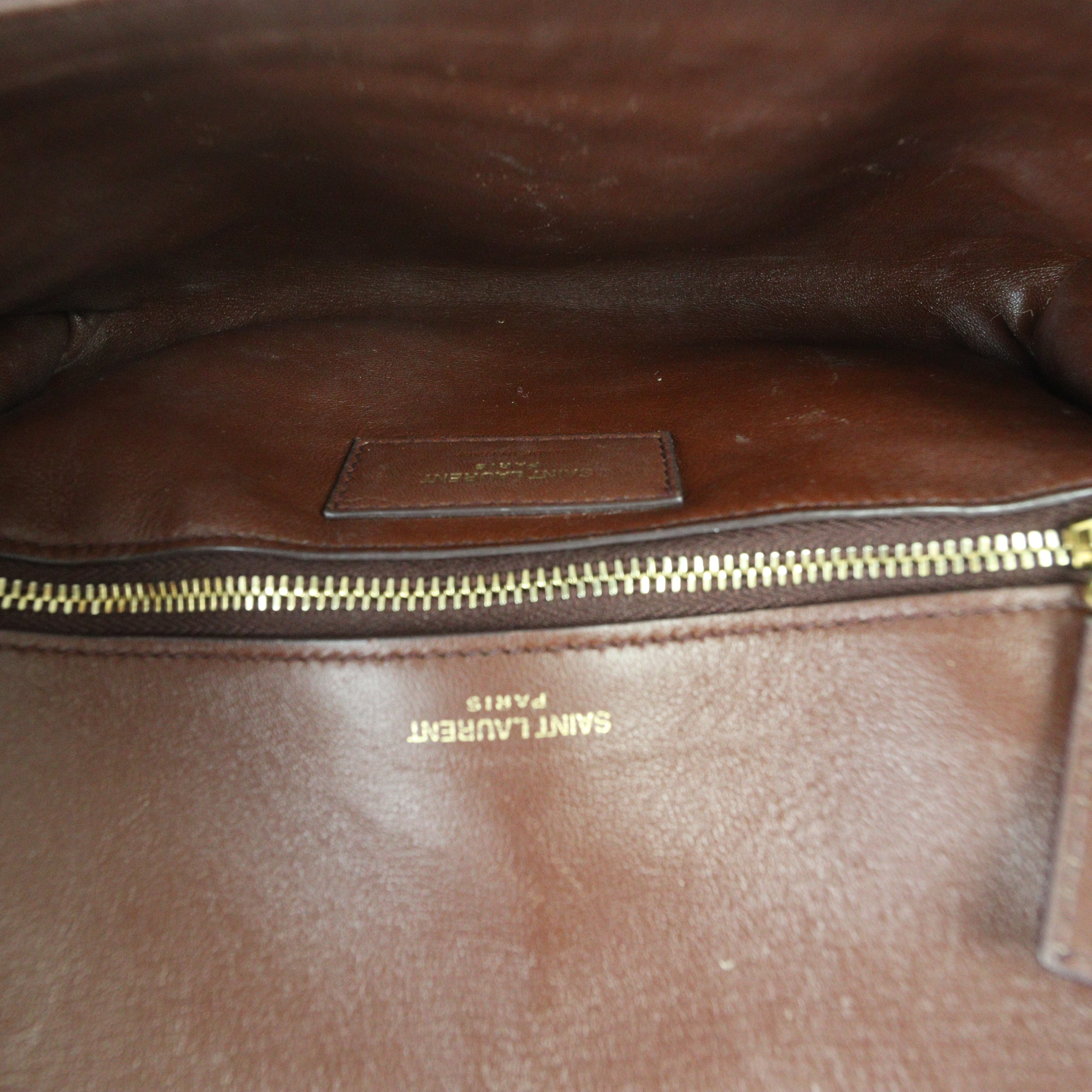 Saint Laurent Kate 99 Tassel Chain Bag Raffia