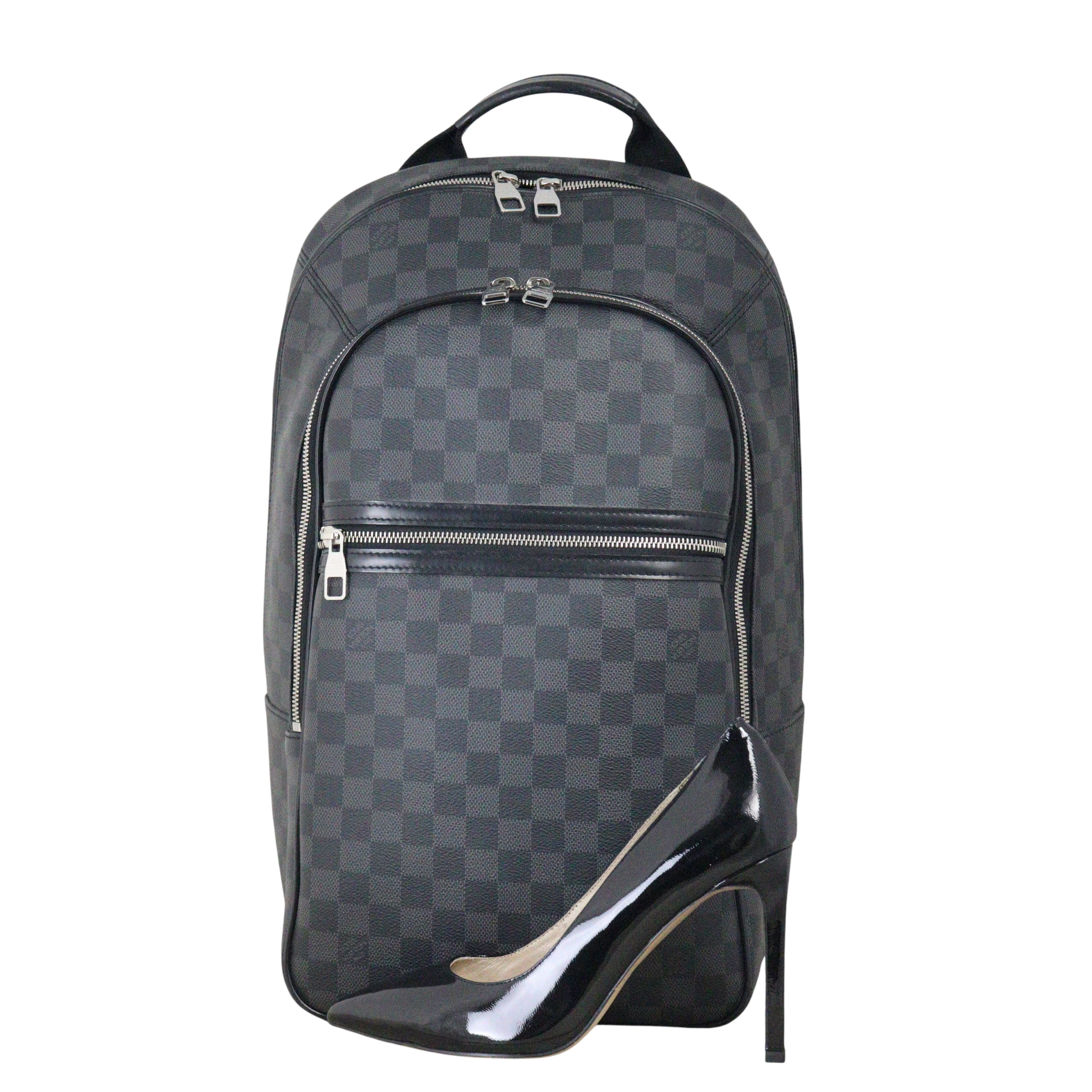 Louis Vuitton Michael Backpack Damier Graphite