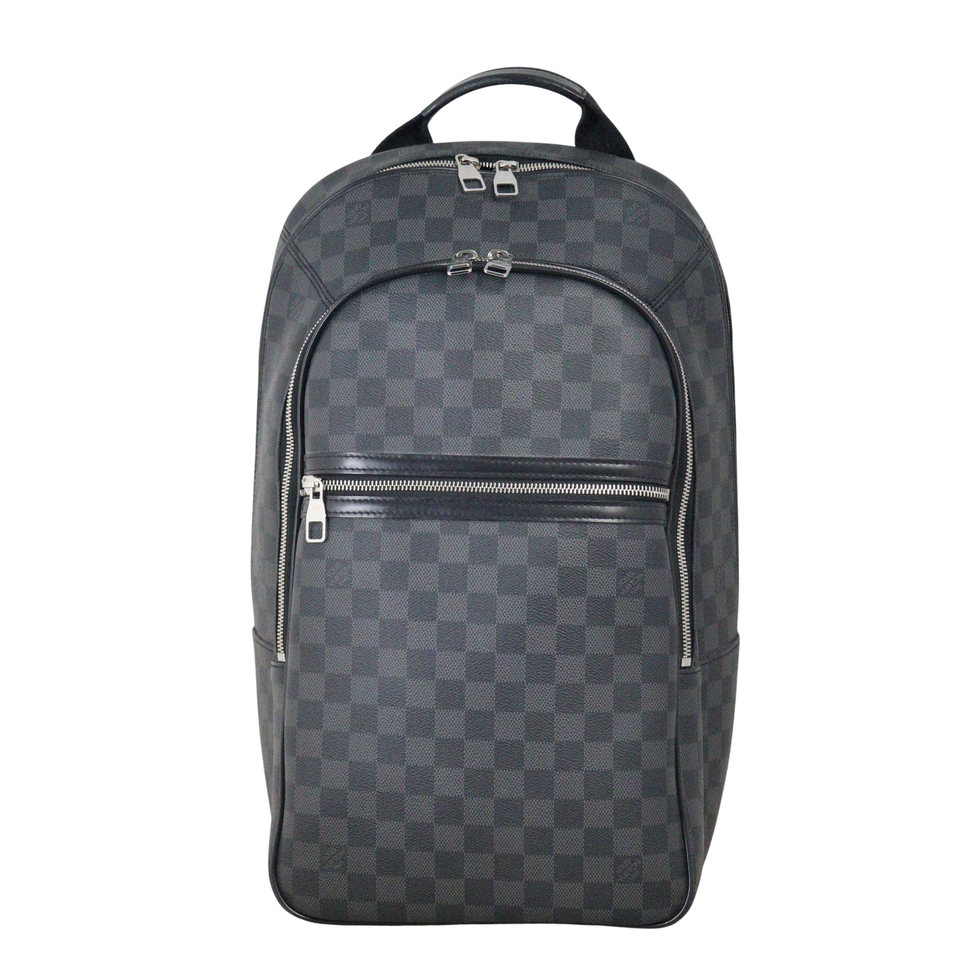 Louis Vuitton Michael Backpack Damier Graphite