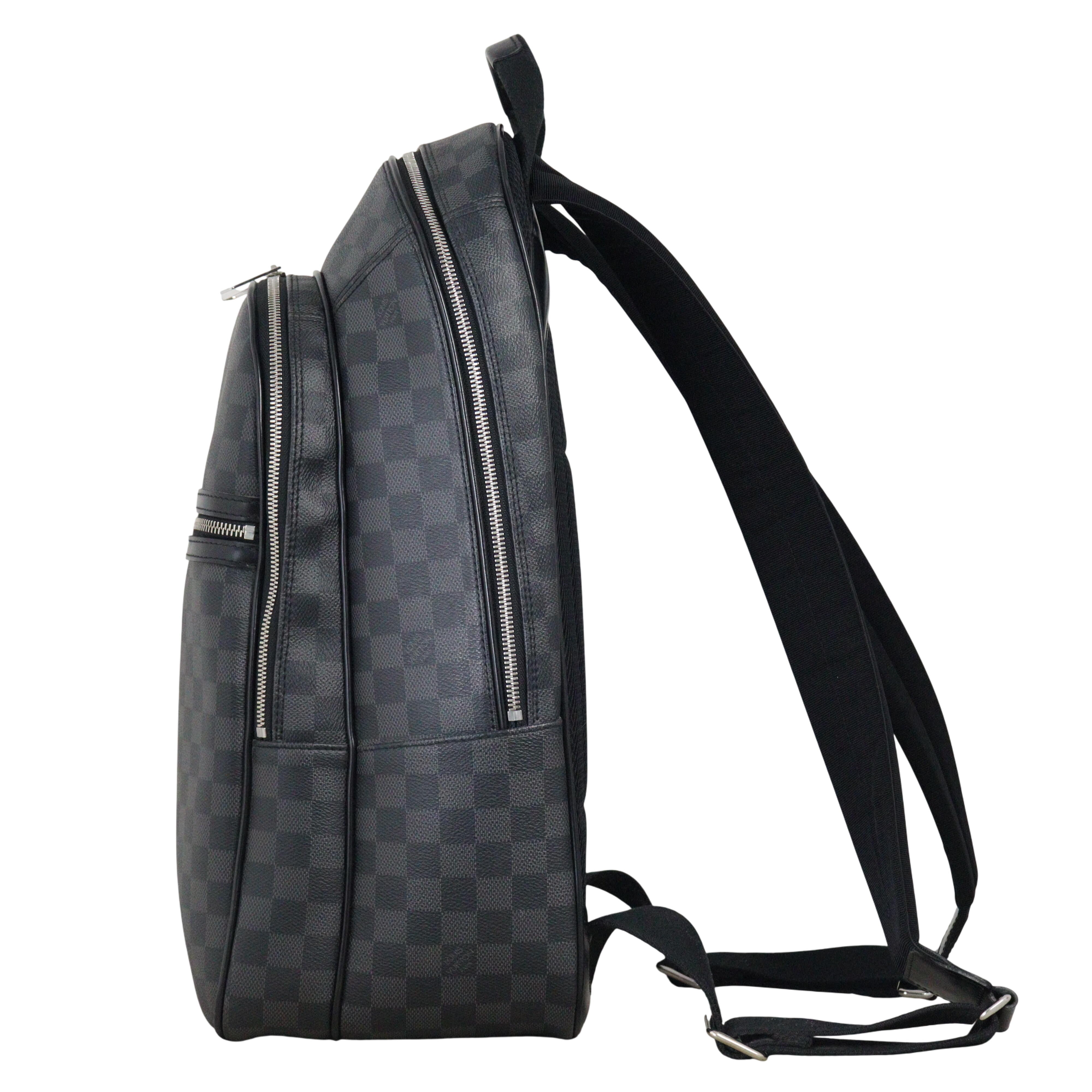 Louis Vuitton Michael Backpack Damier Graphite