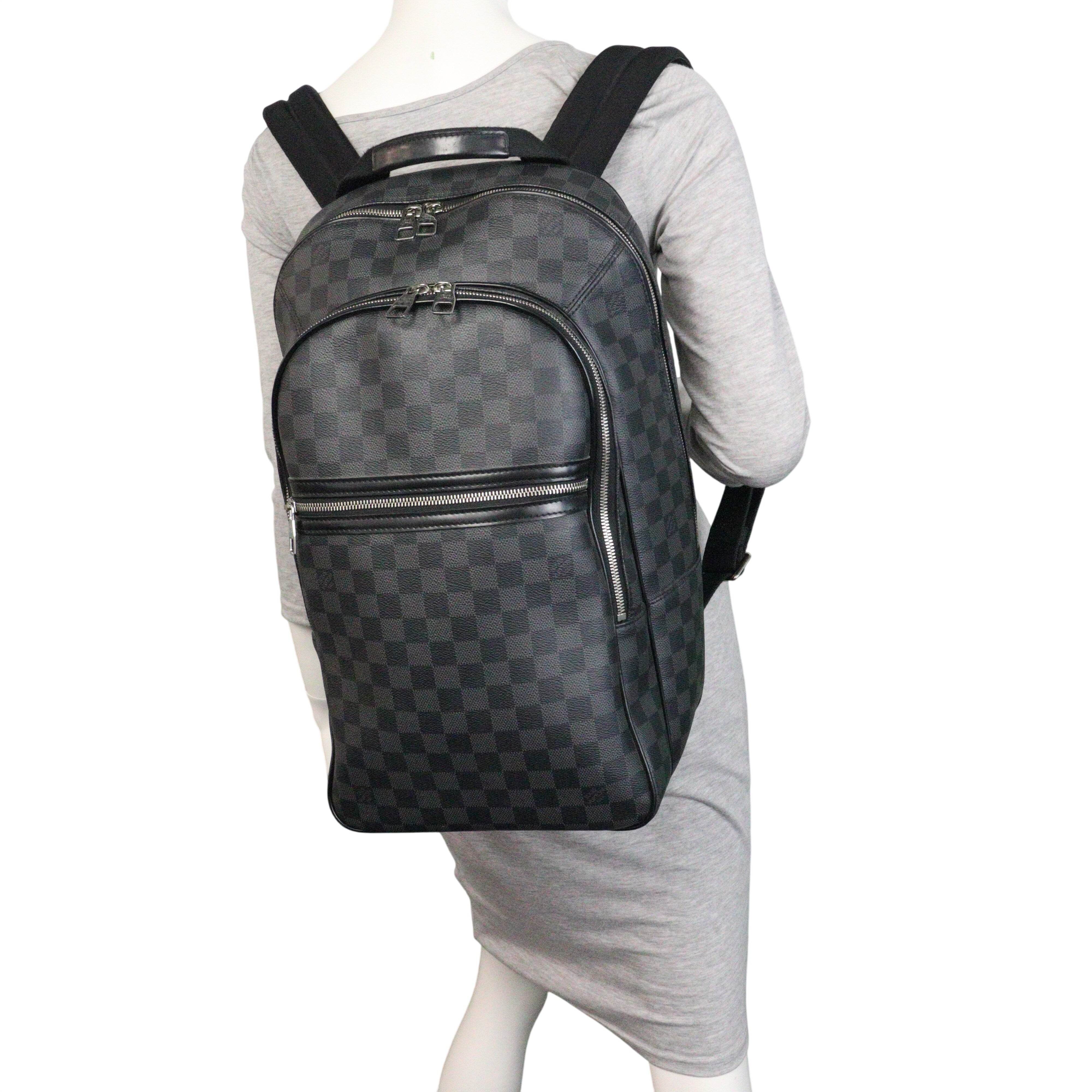 Louis Vuitton Michael Backpack Damier Graphite