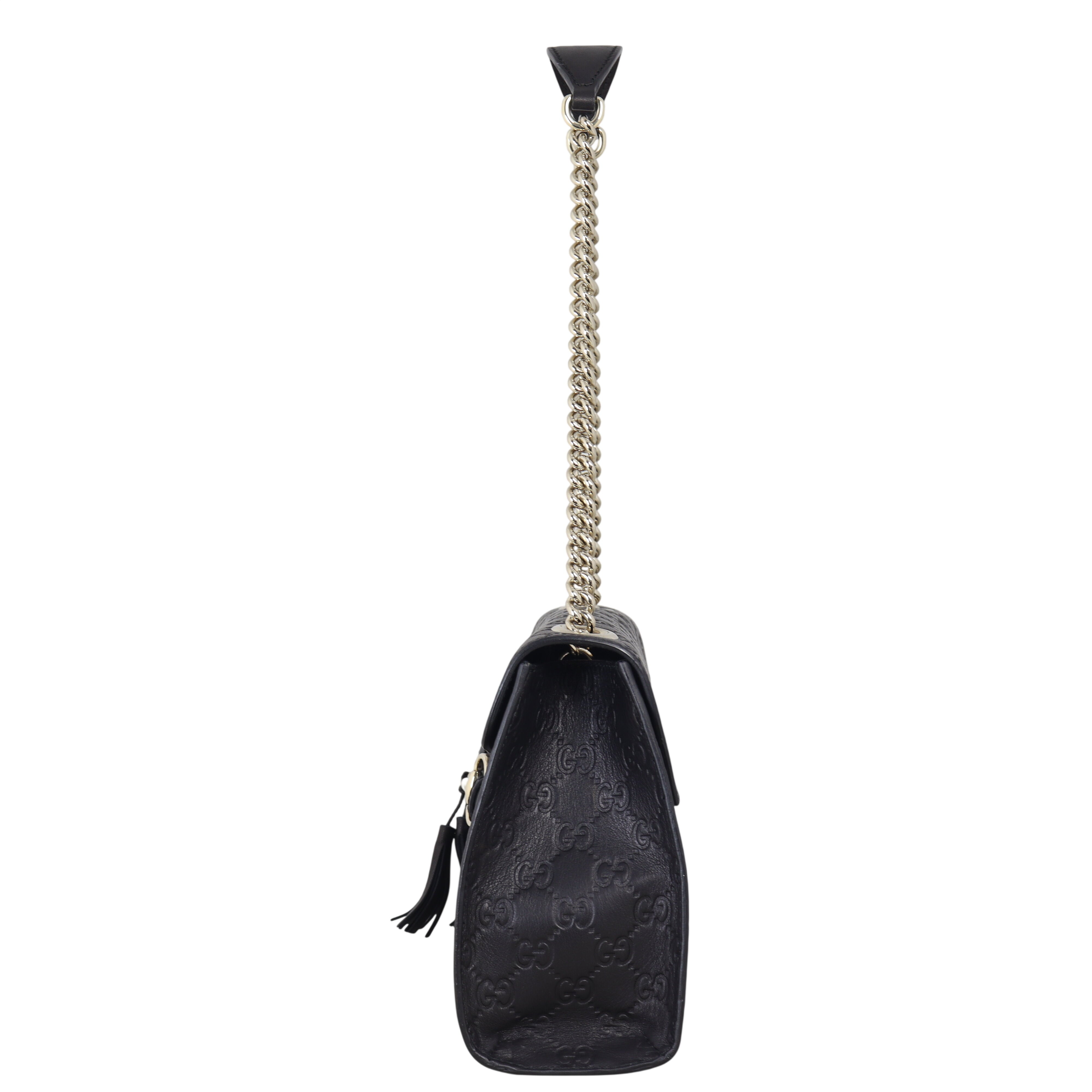 Gucci Emily Guccissima Medium Chain Shoulder Bag