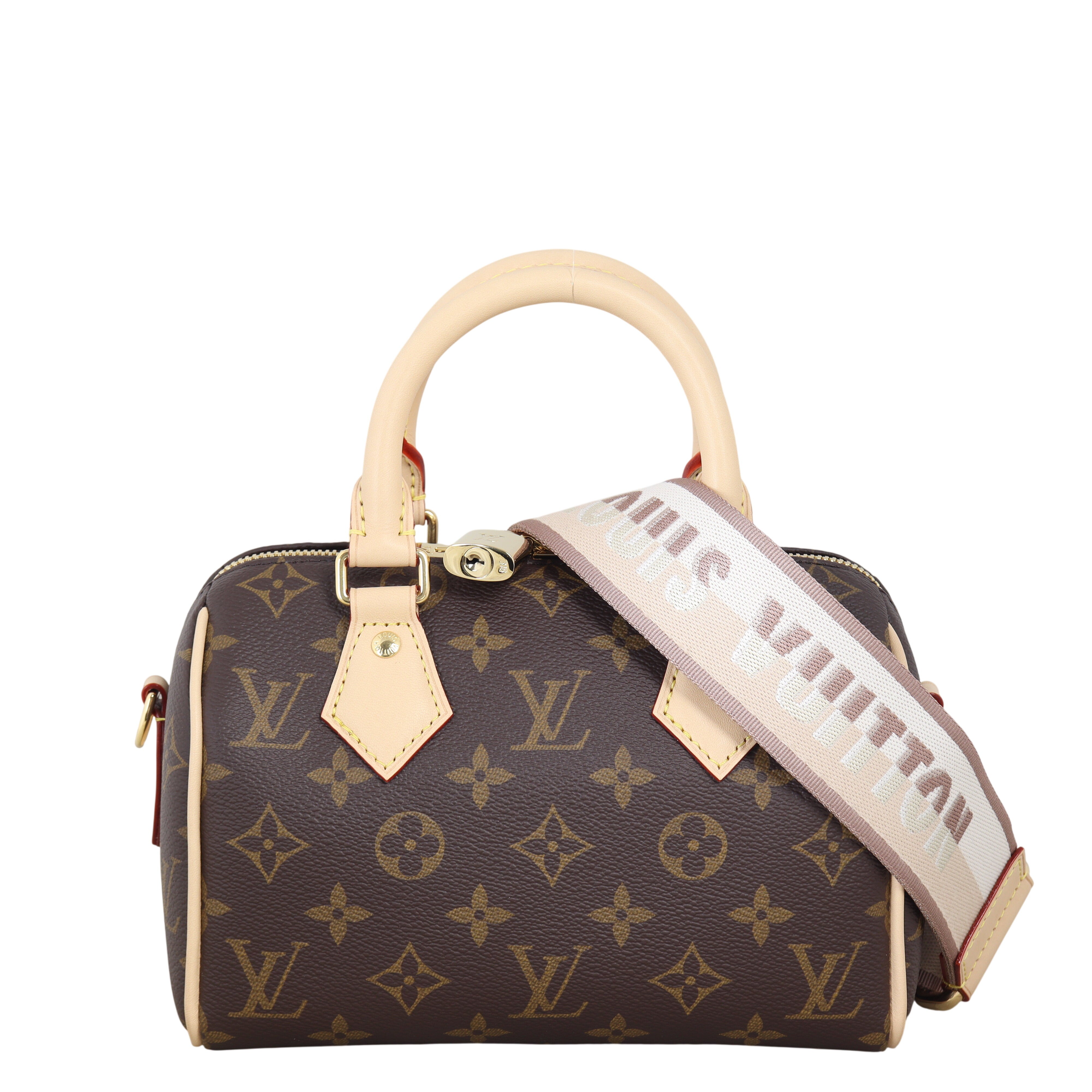Louis Vuitton Speedy 20 Bandouliere Monogram with Embroidered Strap
