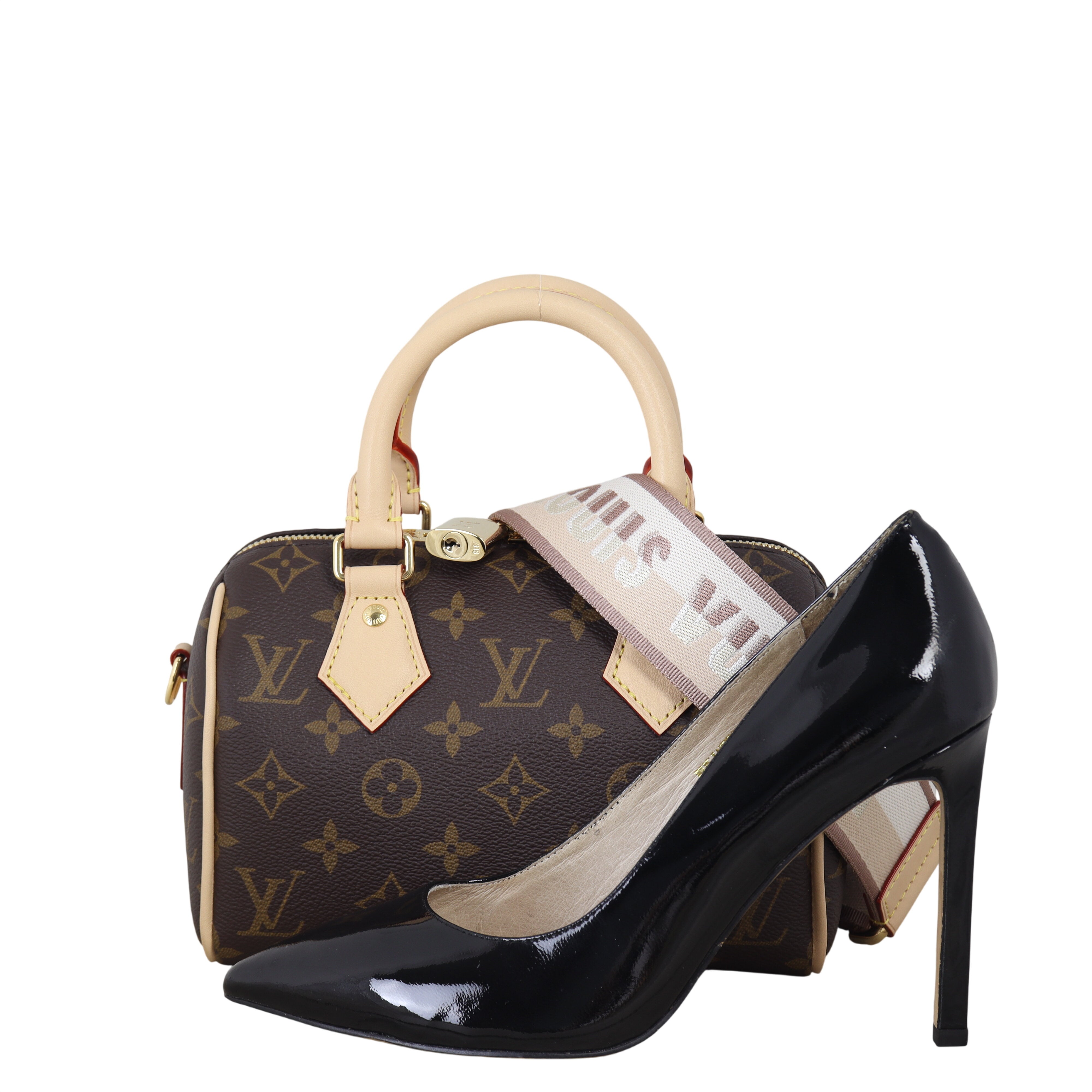 Louis Vuitton Speedy 20 Bandouliere Monogram with Embroidered Strap