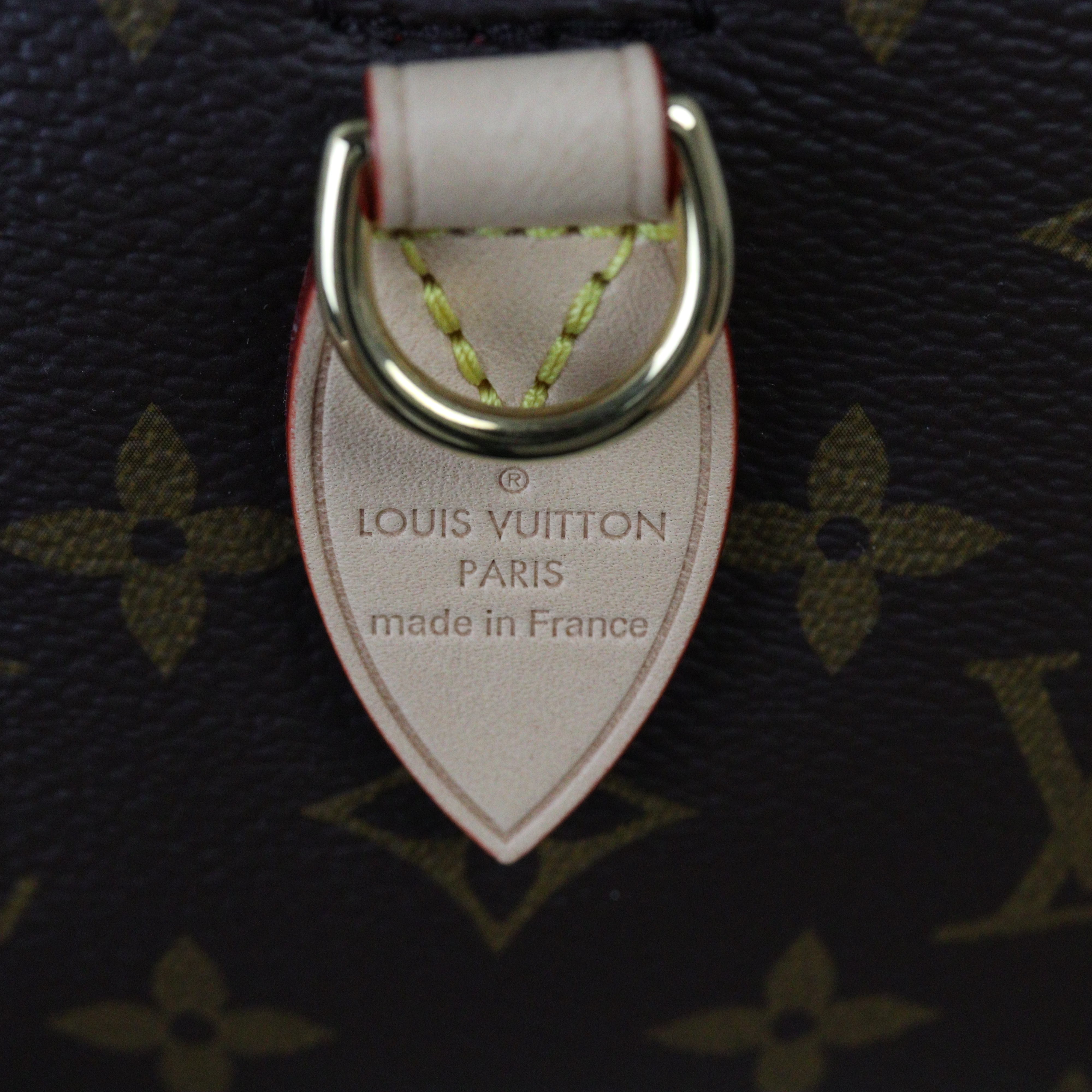 Louis Vuitton Speedy 20 Bandouliere Monogram with Embroidered Strap