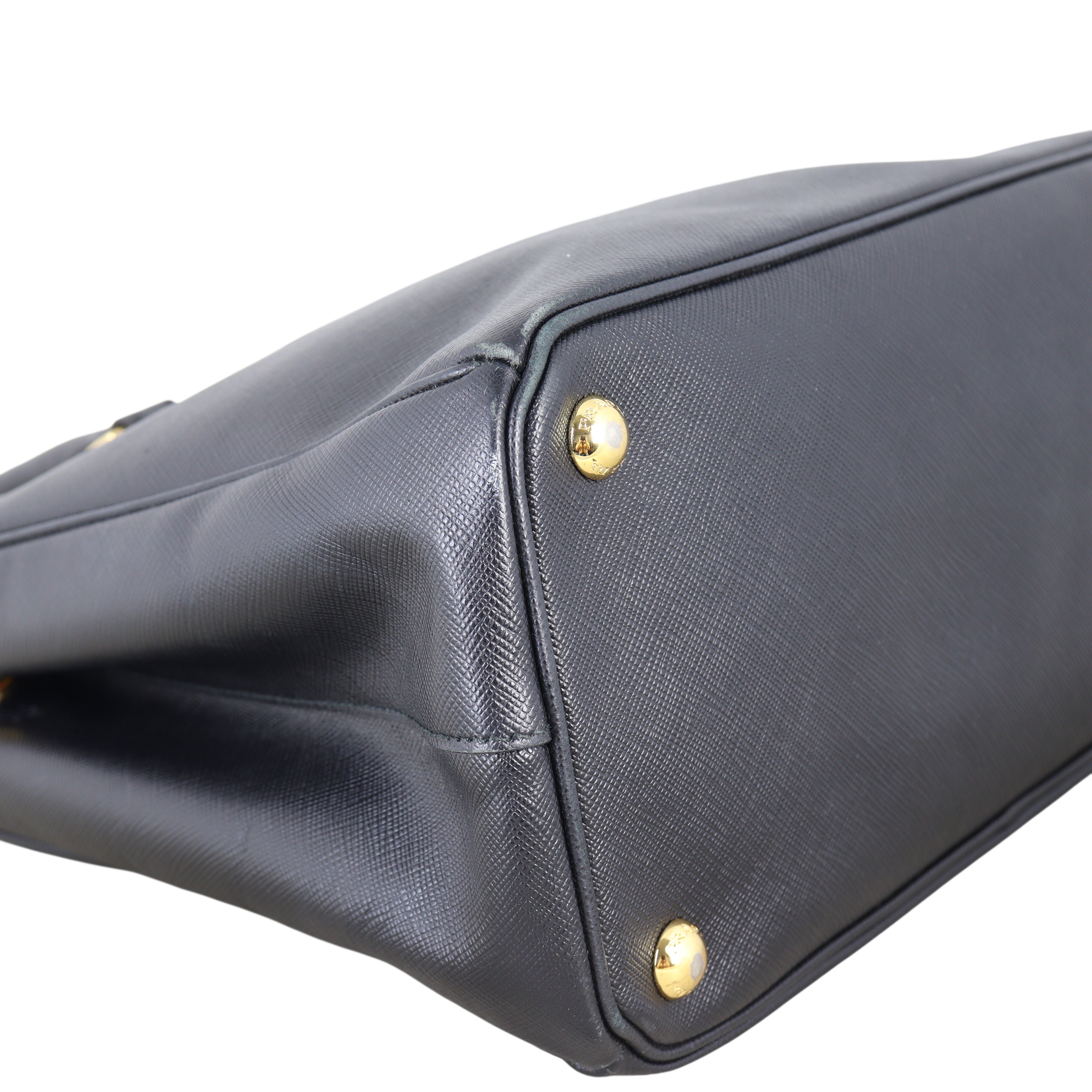 Prada Saffiano Lux Galleria Double Zip Tote Small