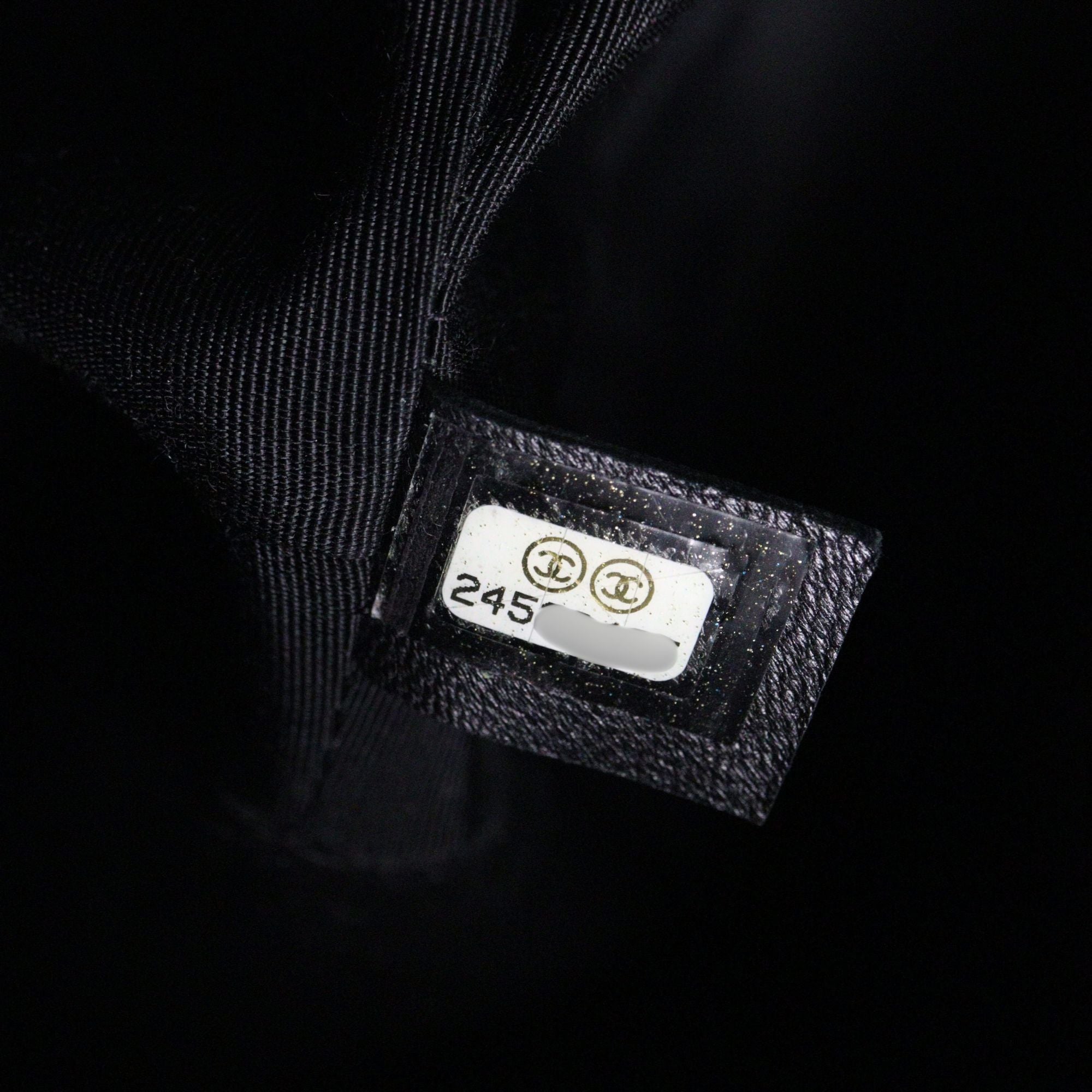 Chanel Paris Cosmopolite Bucket Bag Chevron