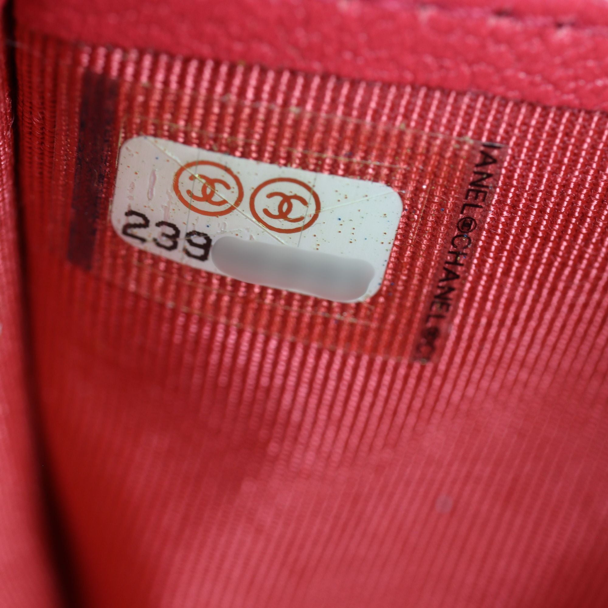 Chanel Reissue Long Wallet Chevron