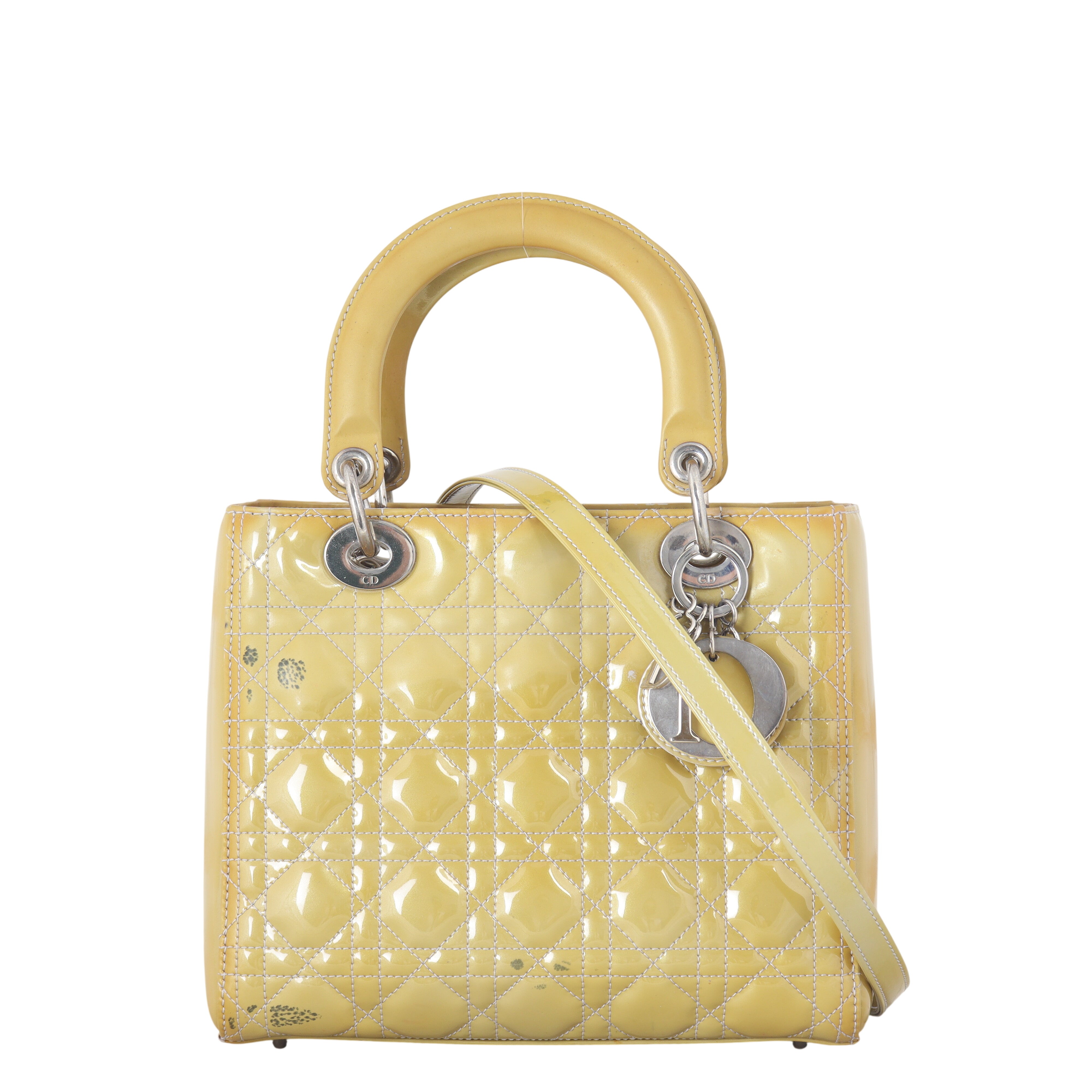 Dior Lady Dior Medium Patent