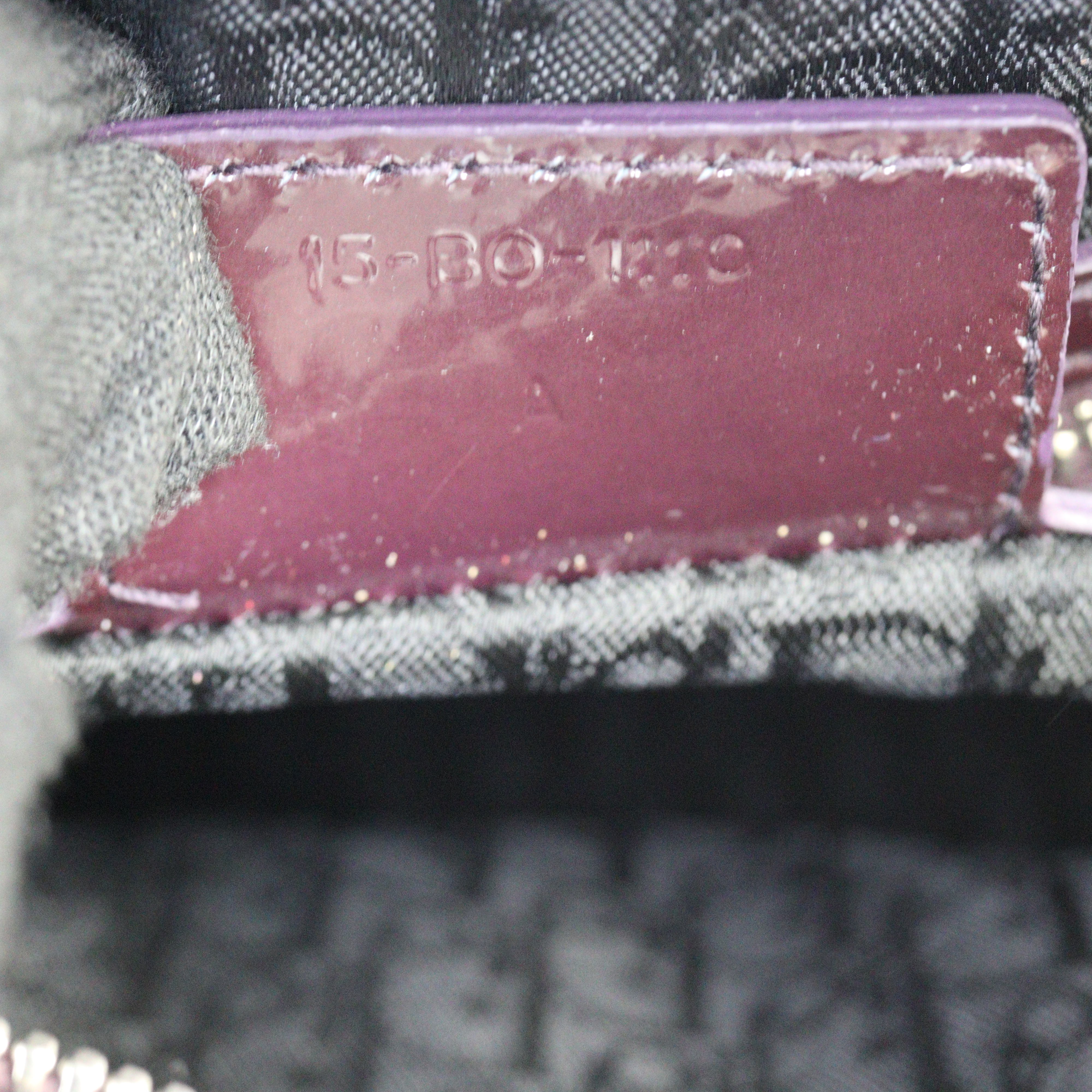 Dior Lady Dior Medium Patent