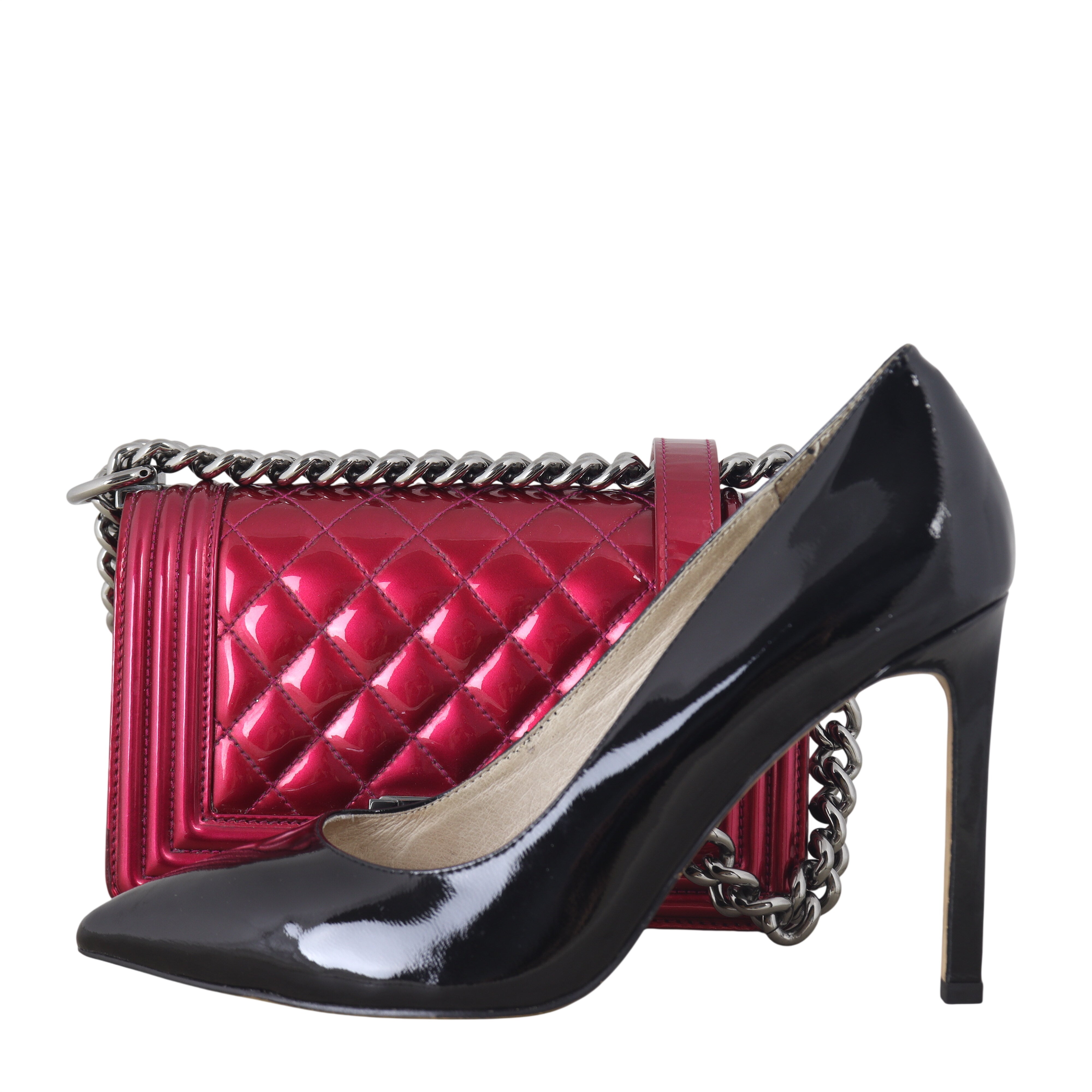 Chanel Boy Small Patent