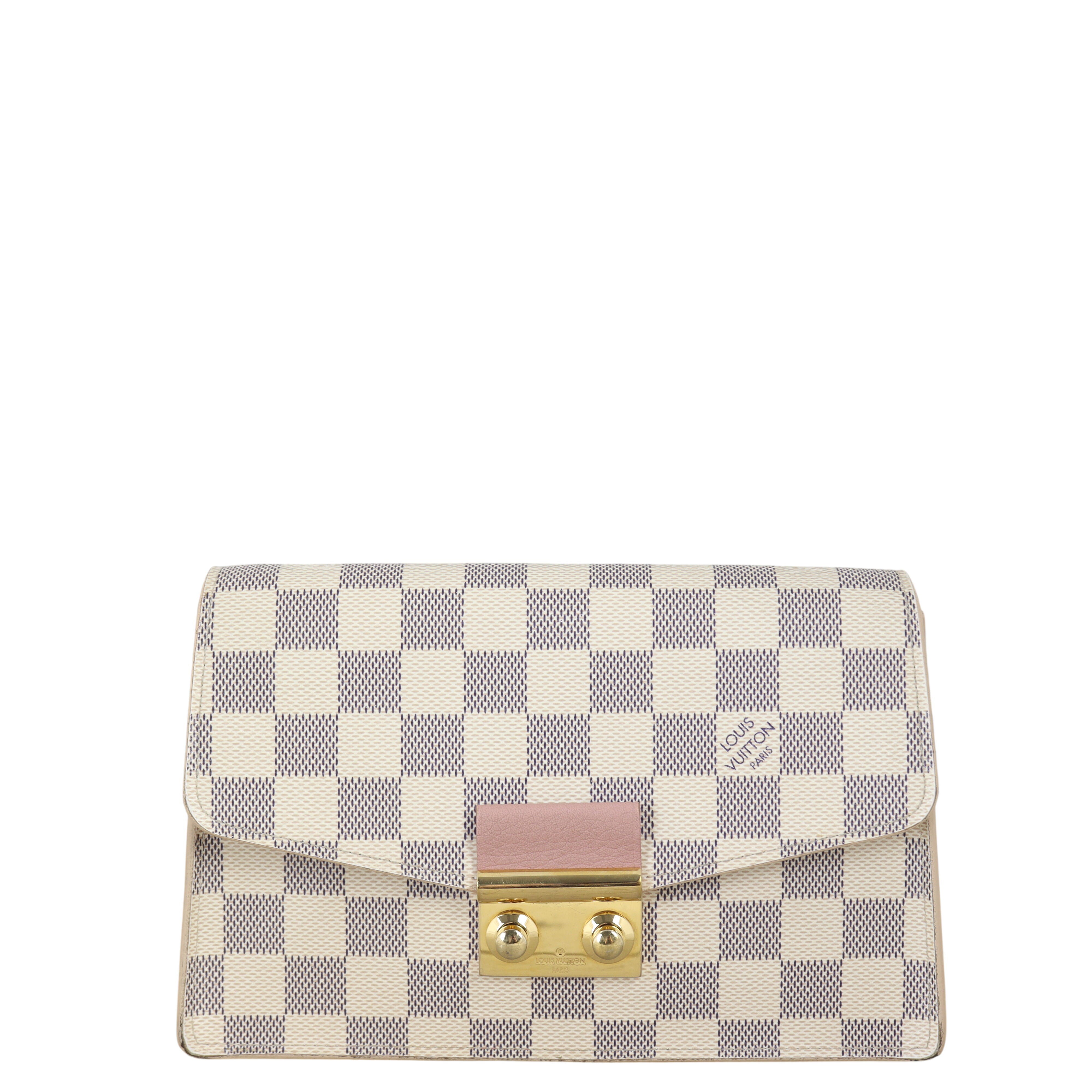 Louis Vuitton Croisette Chain Wallet Damier Azur