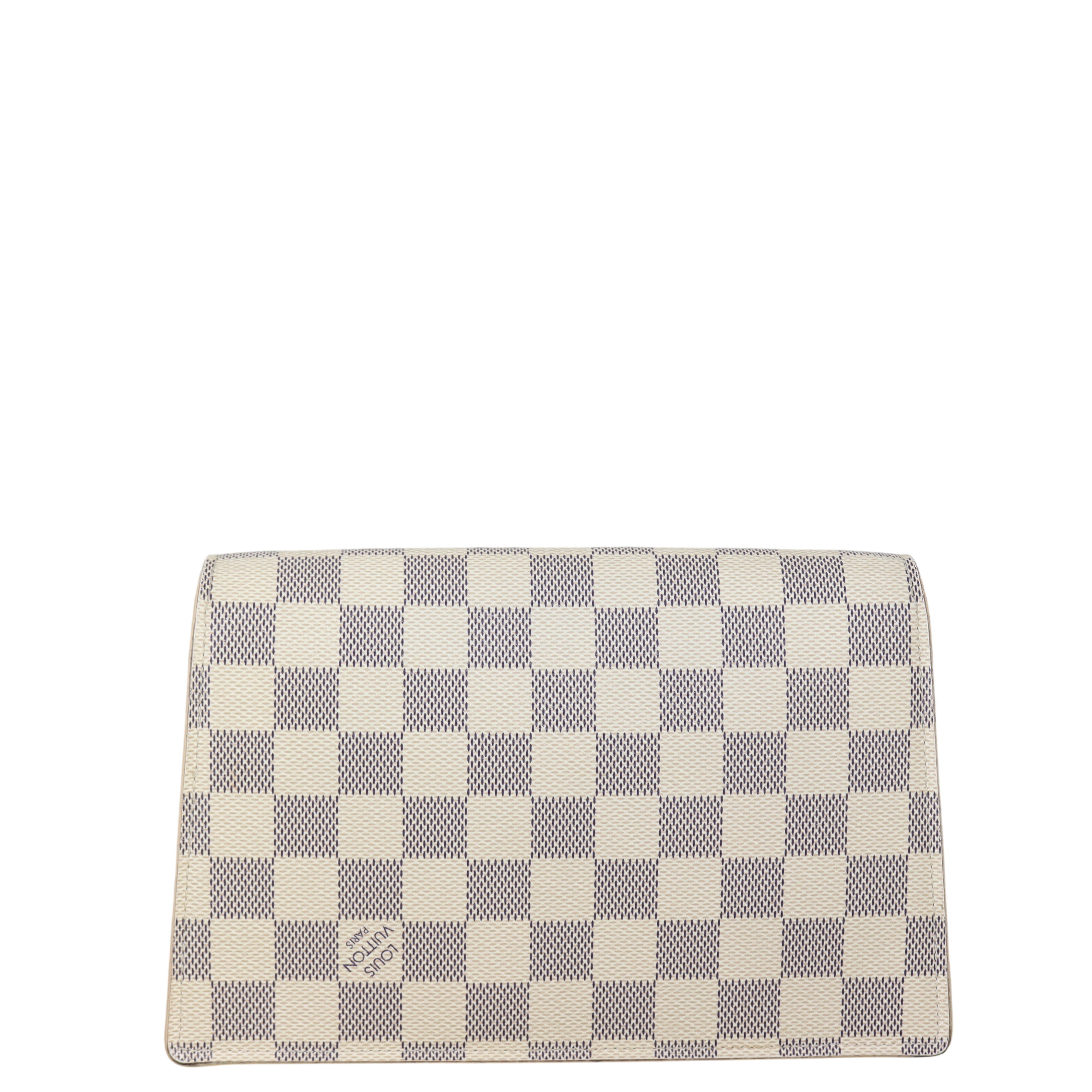 Louis Vuitton Croisette Chain Wallet Damier Azur