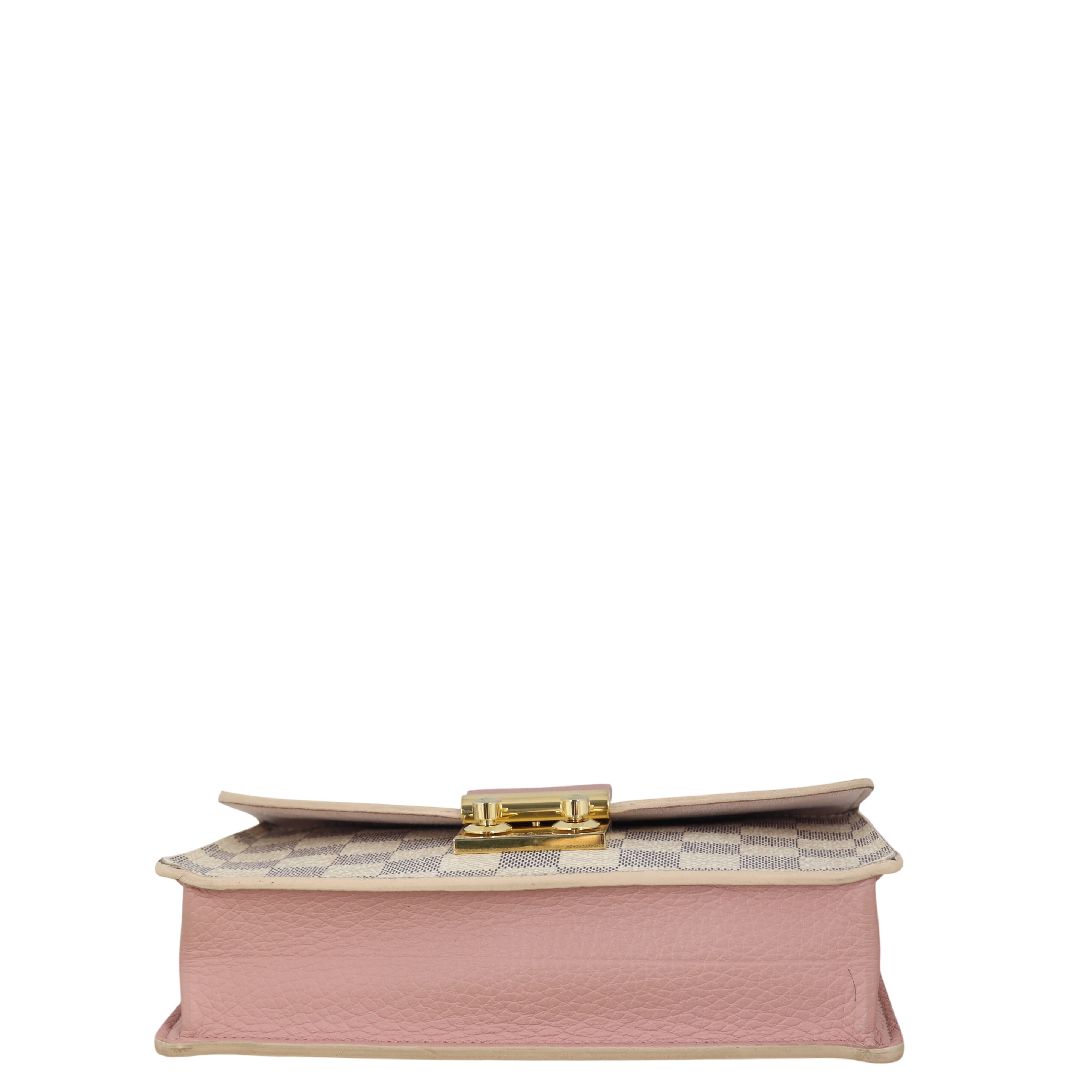 Louis Vuitton Croisette Chain Wallet Damier Azur