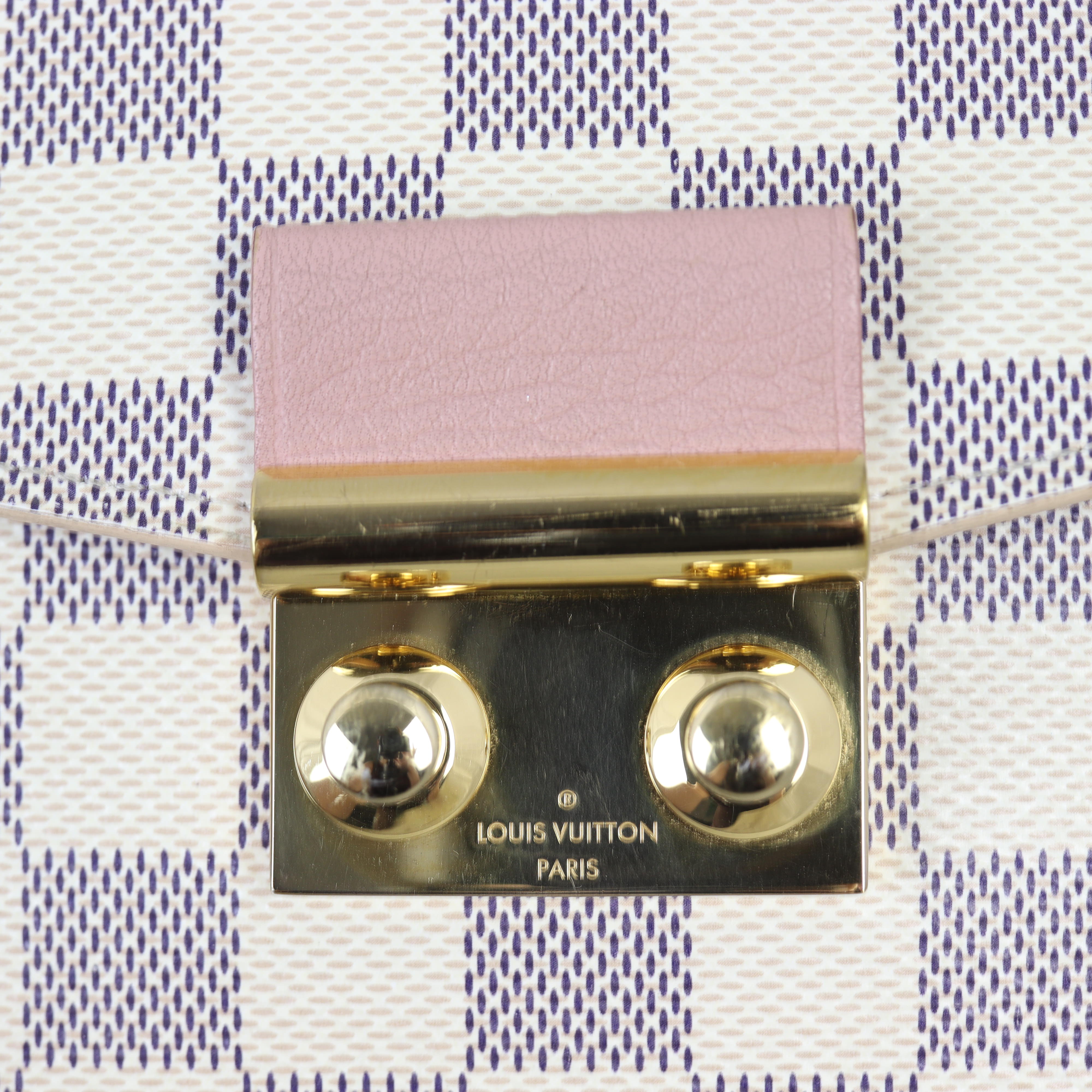 Louis Vuitton Croisette Chain Wallet Damier Azur