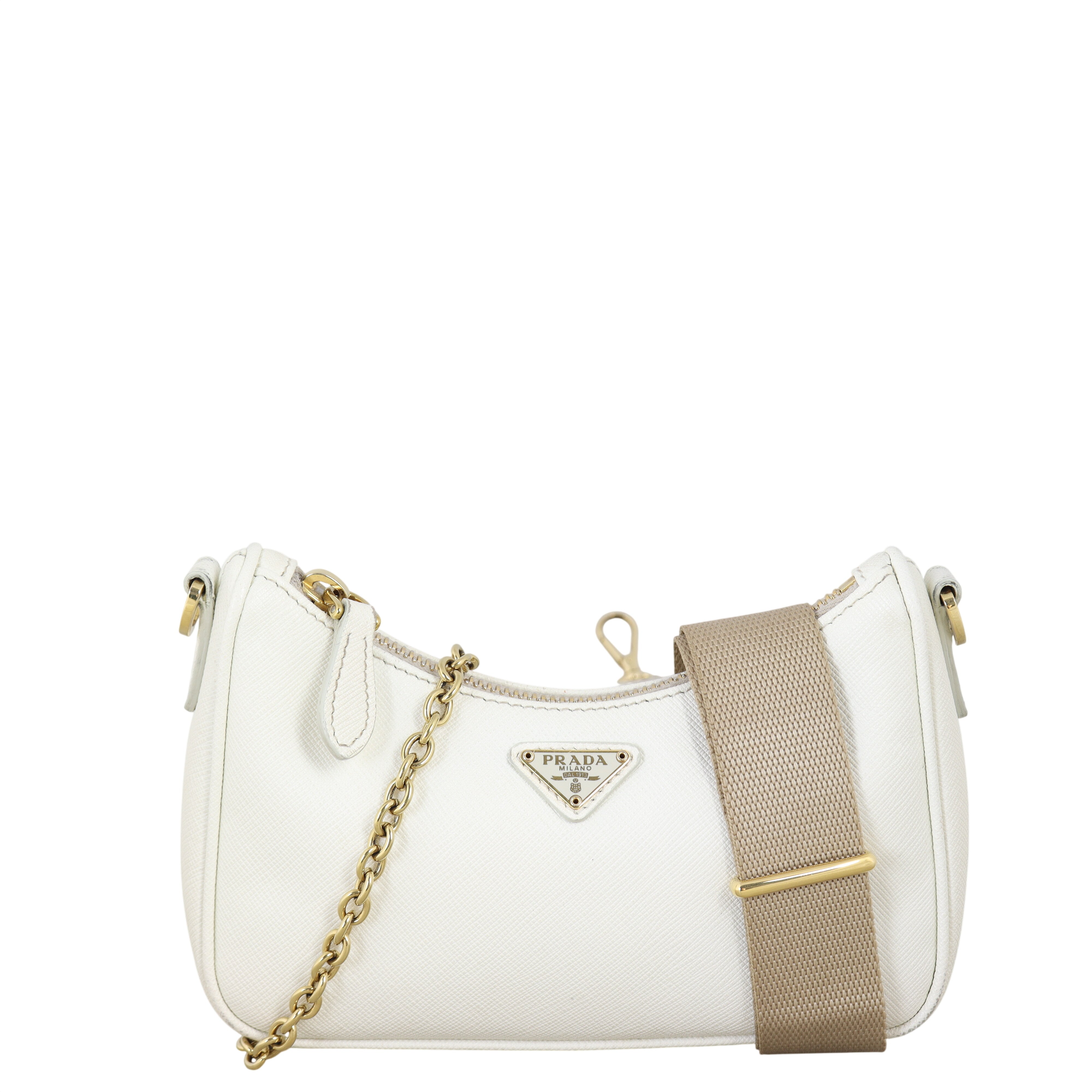 Prada Re-Edition Saffiano Mini Shoulder Bag
