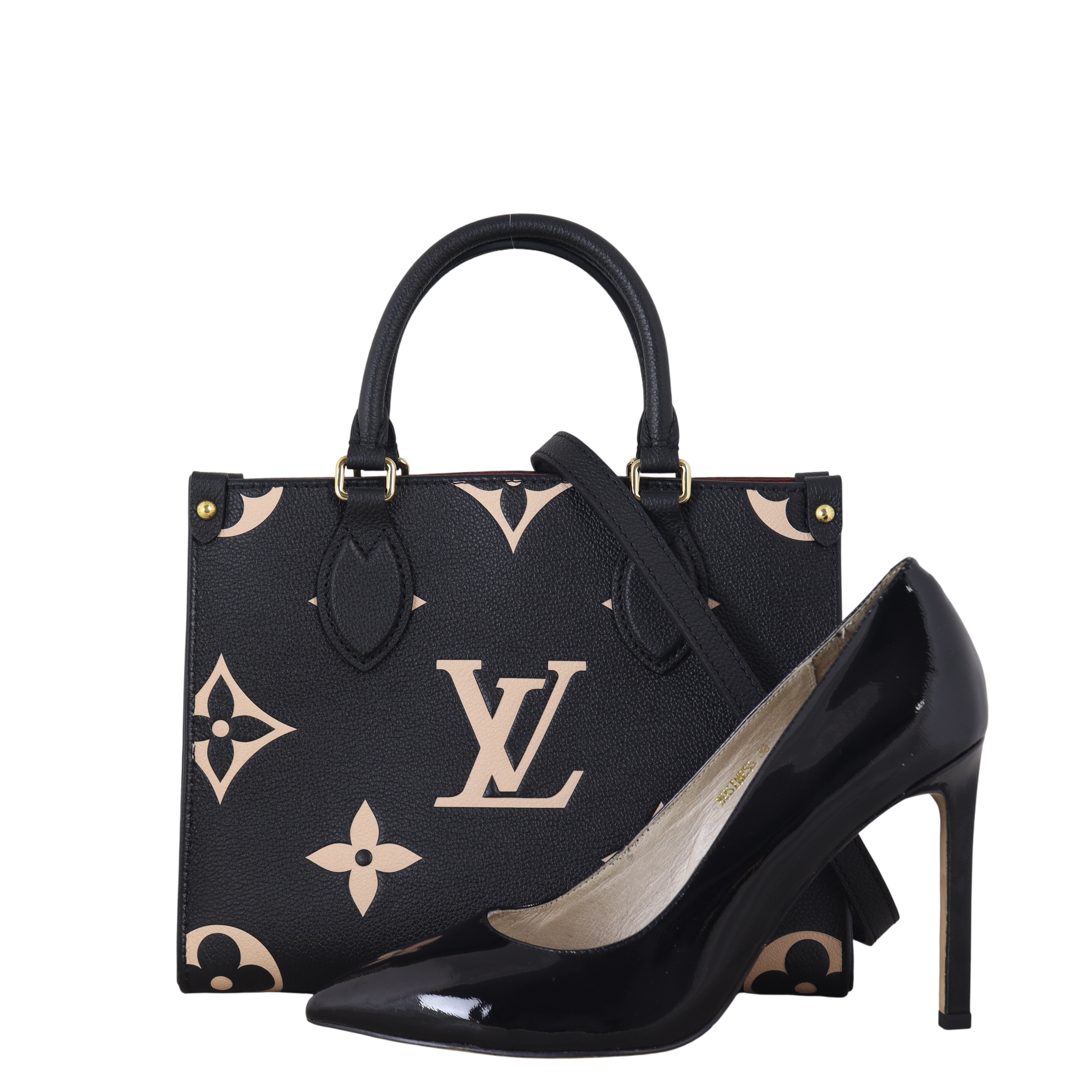 Louis Vuitton OnTheGo PM Monogram Empreinte Giant Bicolour