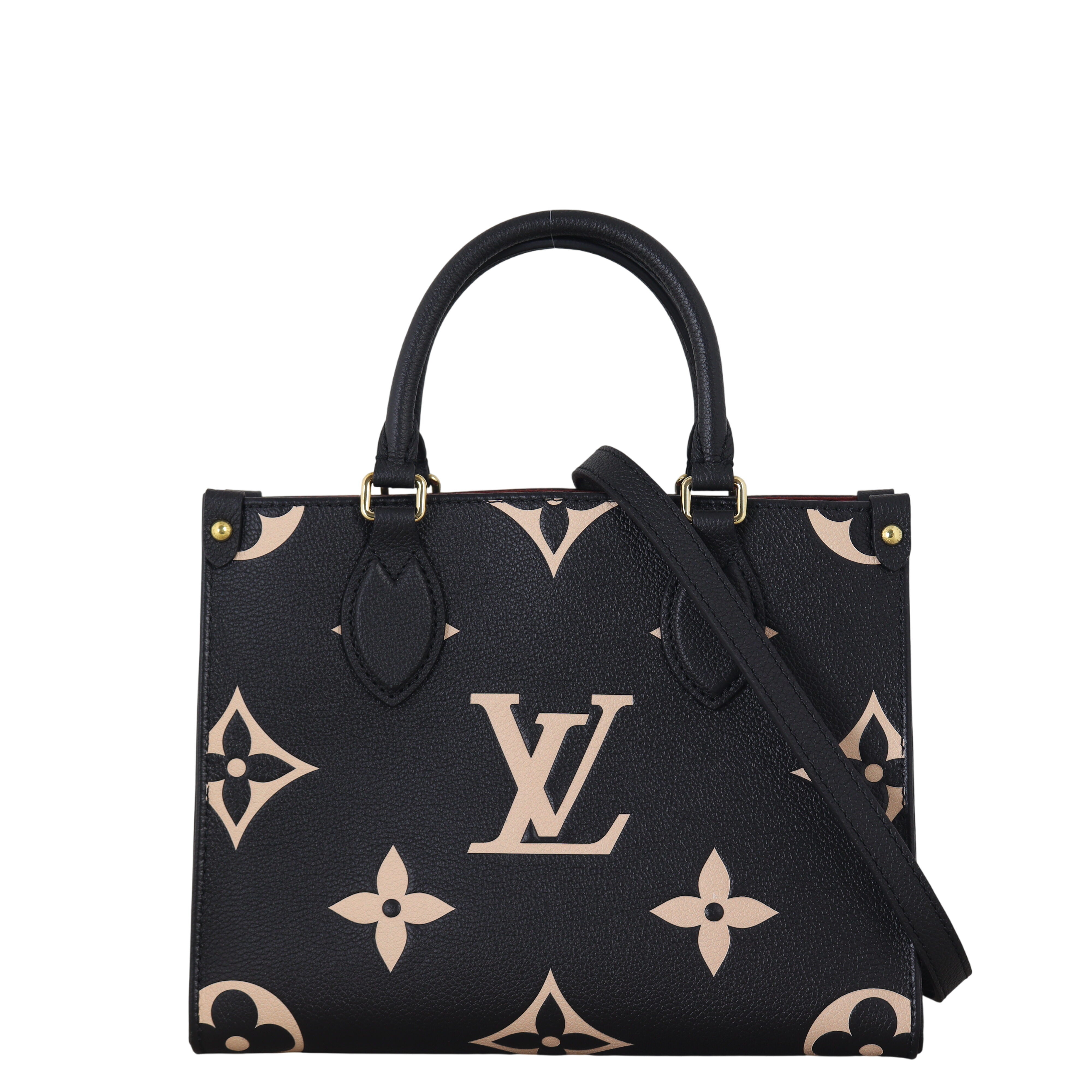 Louis Vuitton OnTheGo PM Monogram Empreinte Giant Bicolour