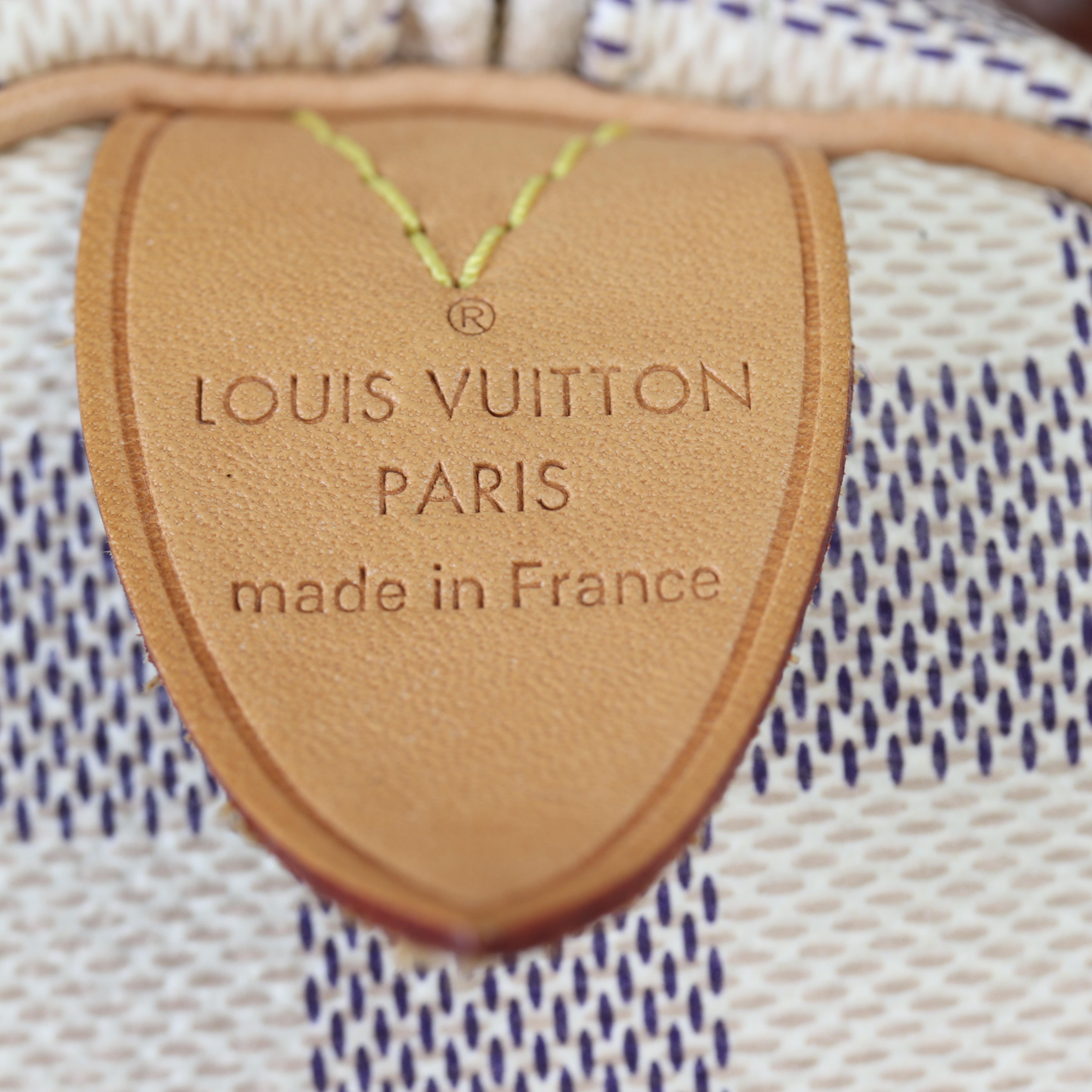 Louis Vuitton Speedy 25 Damier Azur