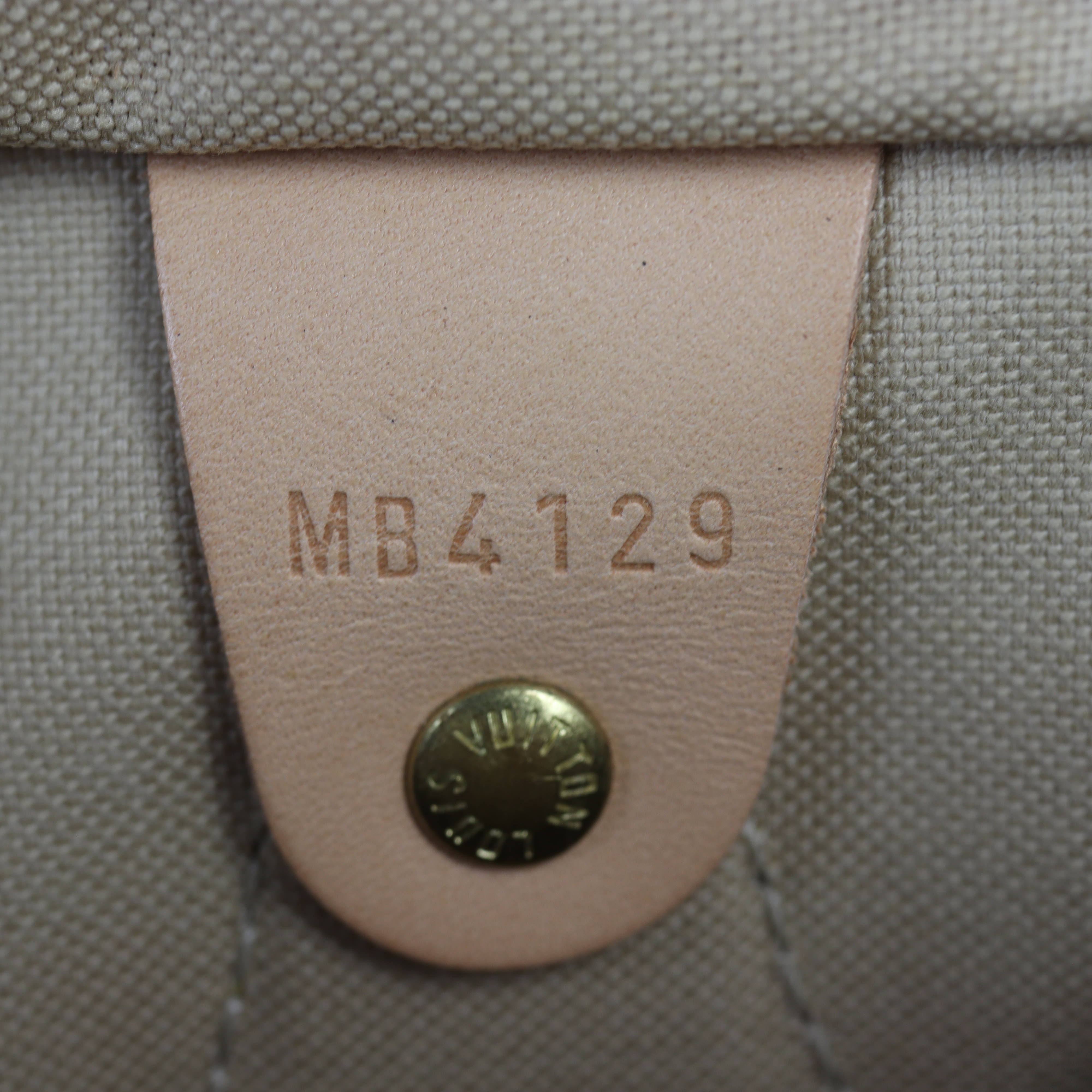 Louis Vuitton Speedy 25 Damier Azur