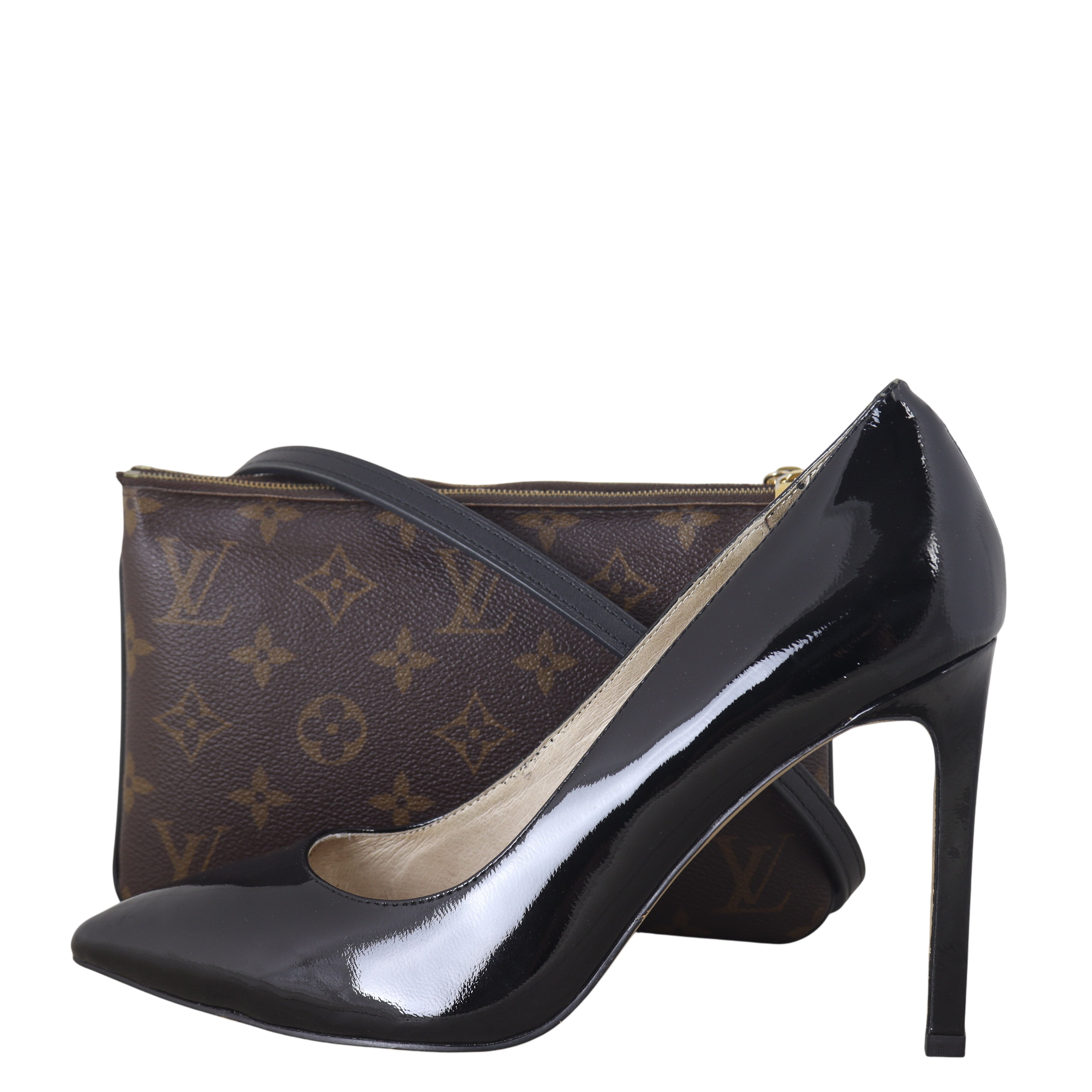 Louis Vuitton Double Zip Pochette Monogram Giant Reverse