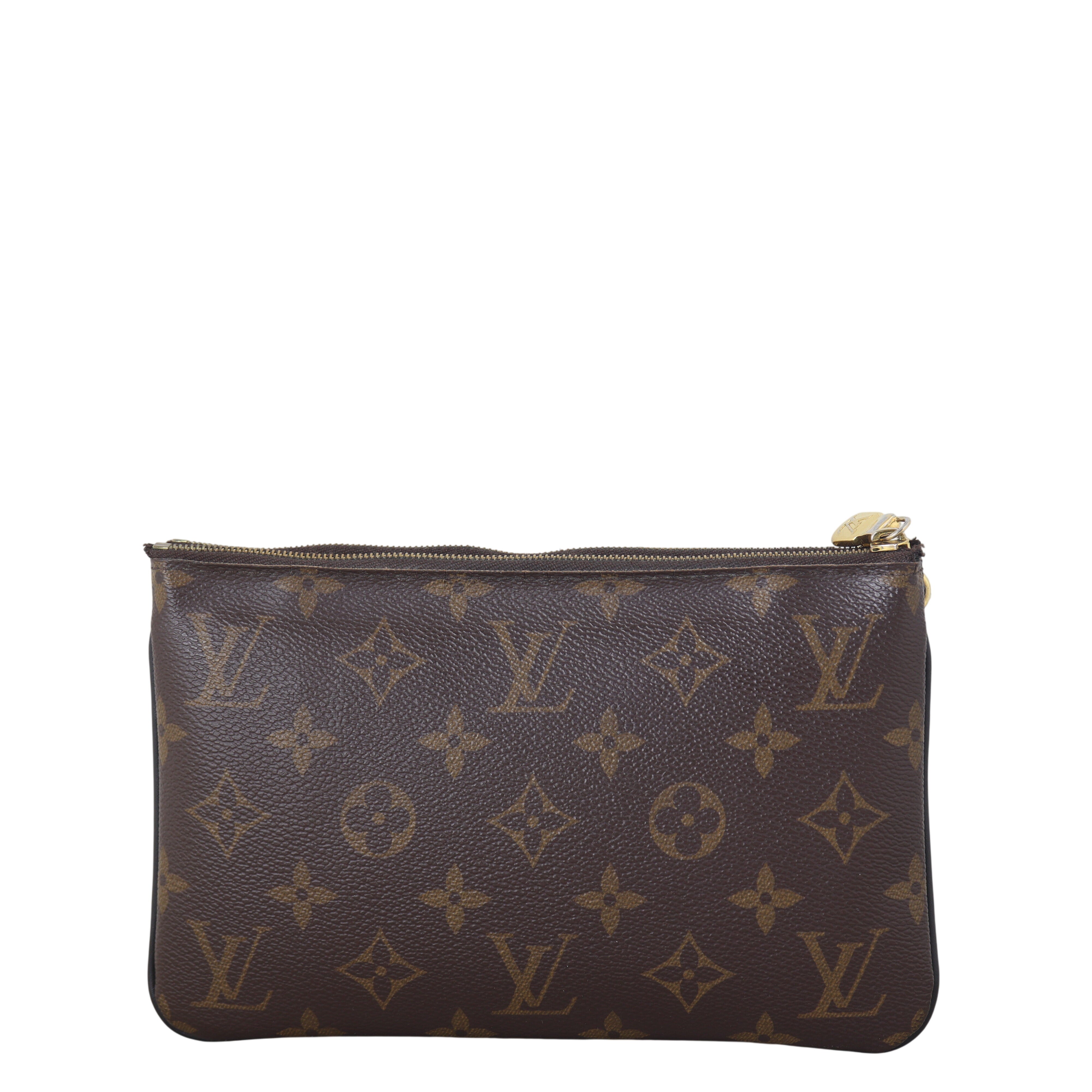 Louis Vuitton Double Zip Pochette Monogram Giant Reverse