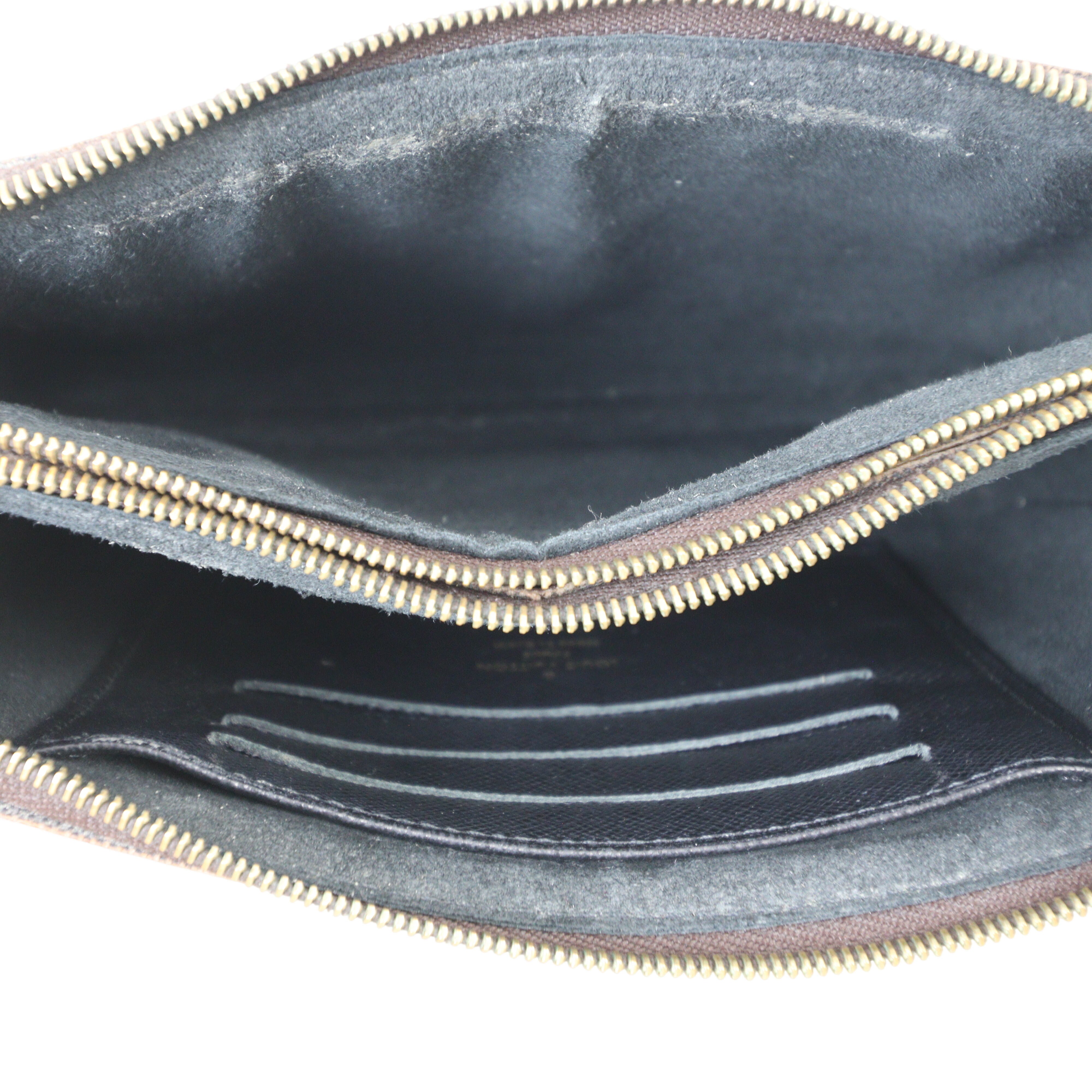 Louis Vuitton Double Zip Pochette Monogram Giant Reverse