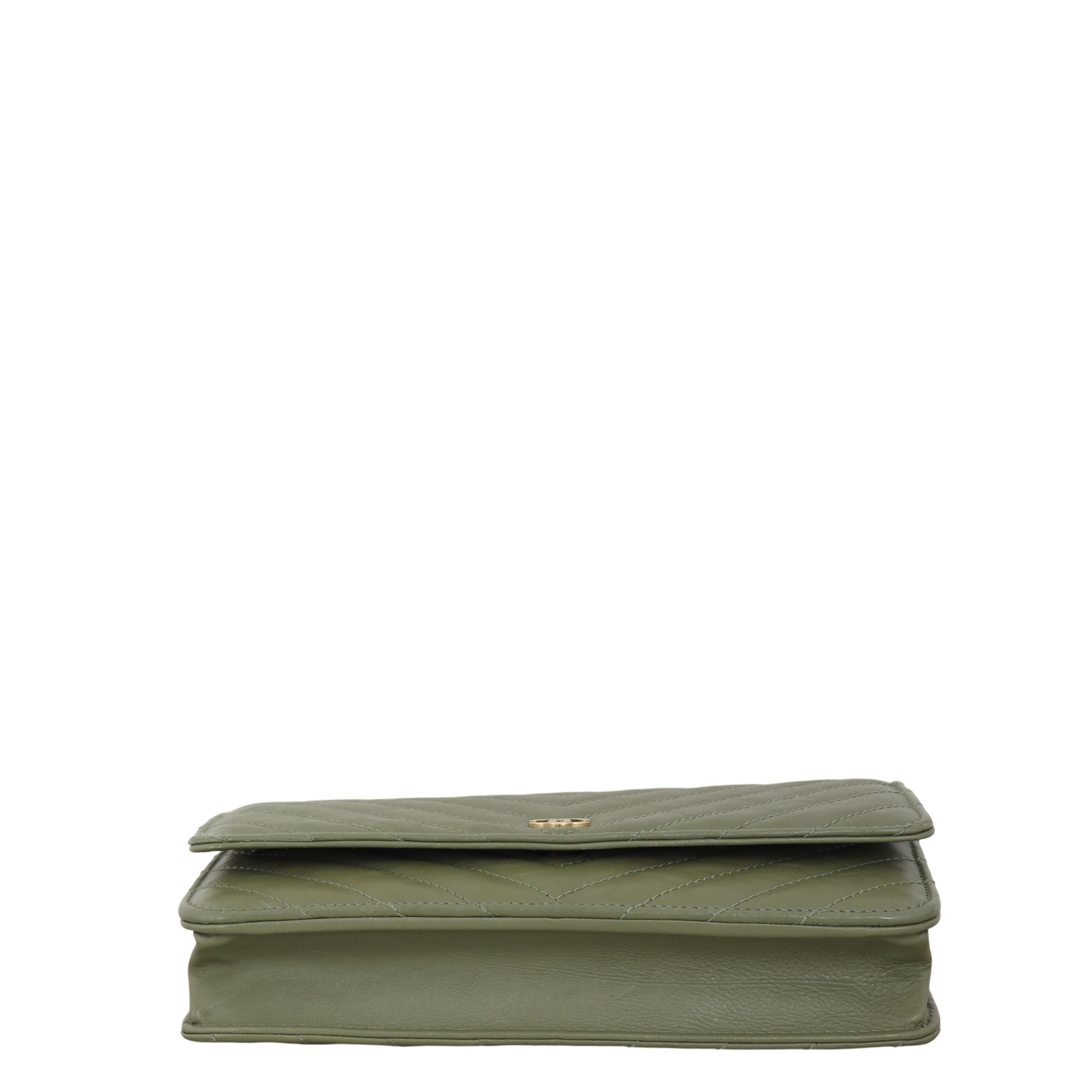 Chanel Classic Wallet on Chain Chevron