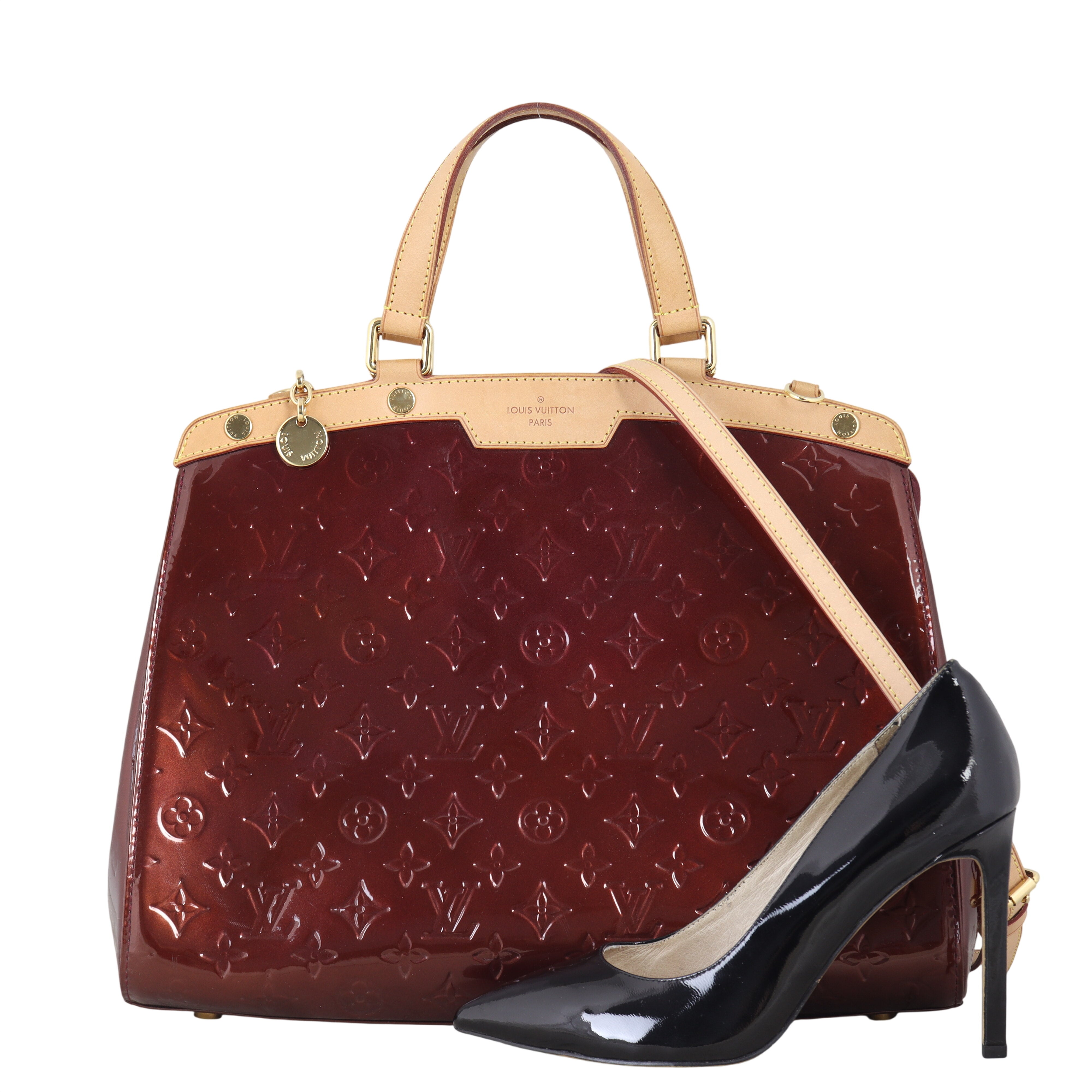 Louis Vuitton Brea GM Monogram Vernis