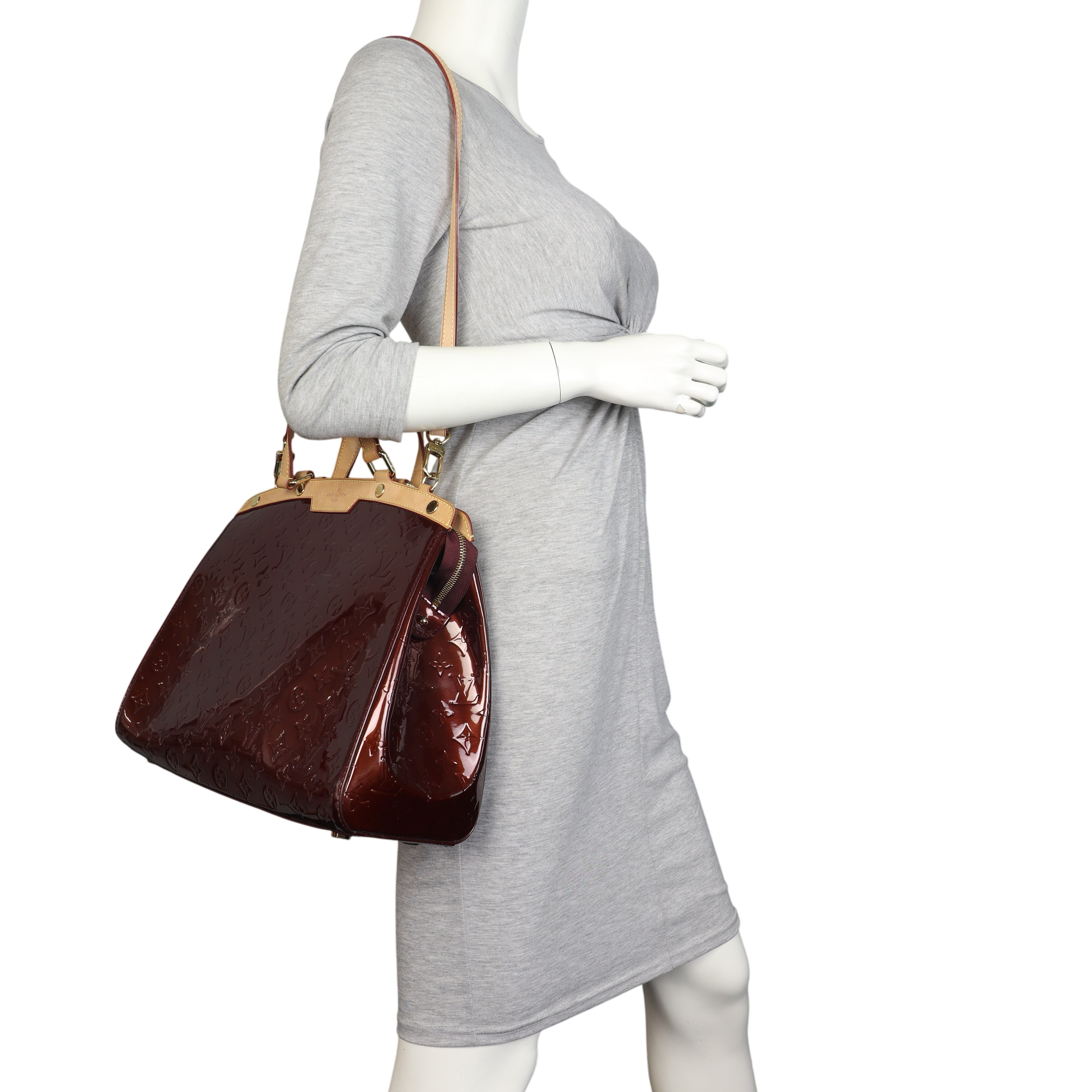 Louis Vuitton Brea GM Monogram Vernis