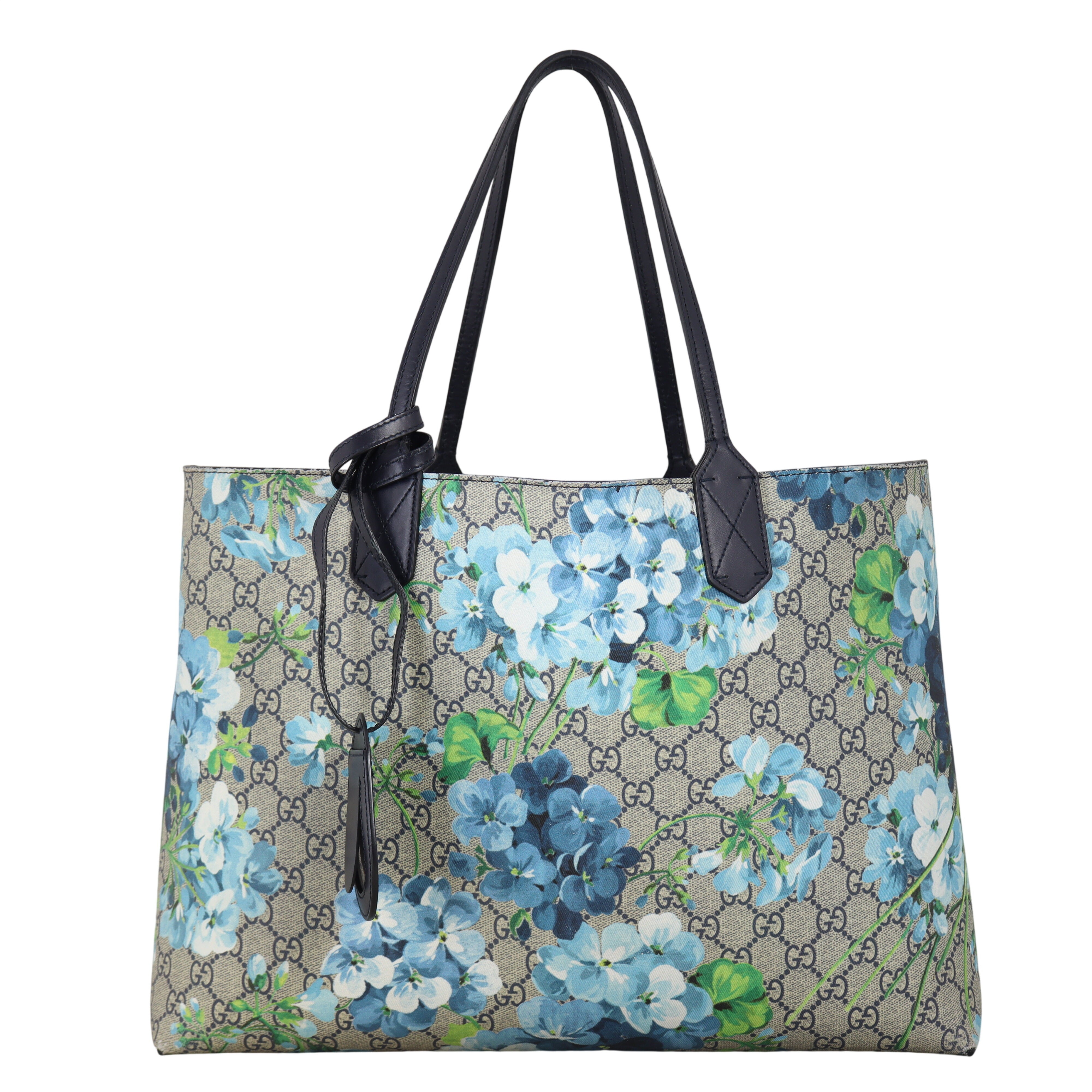 Gucci GG Supreme Blooms Reversible Tote