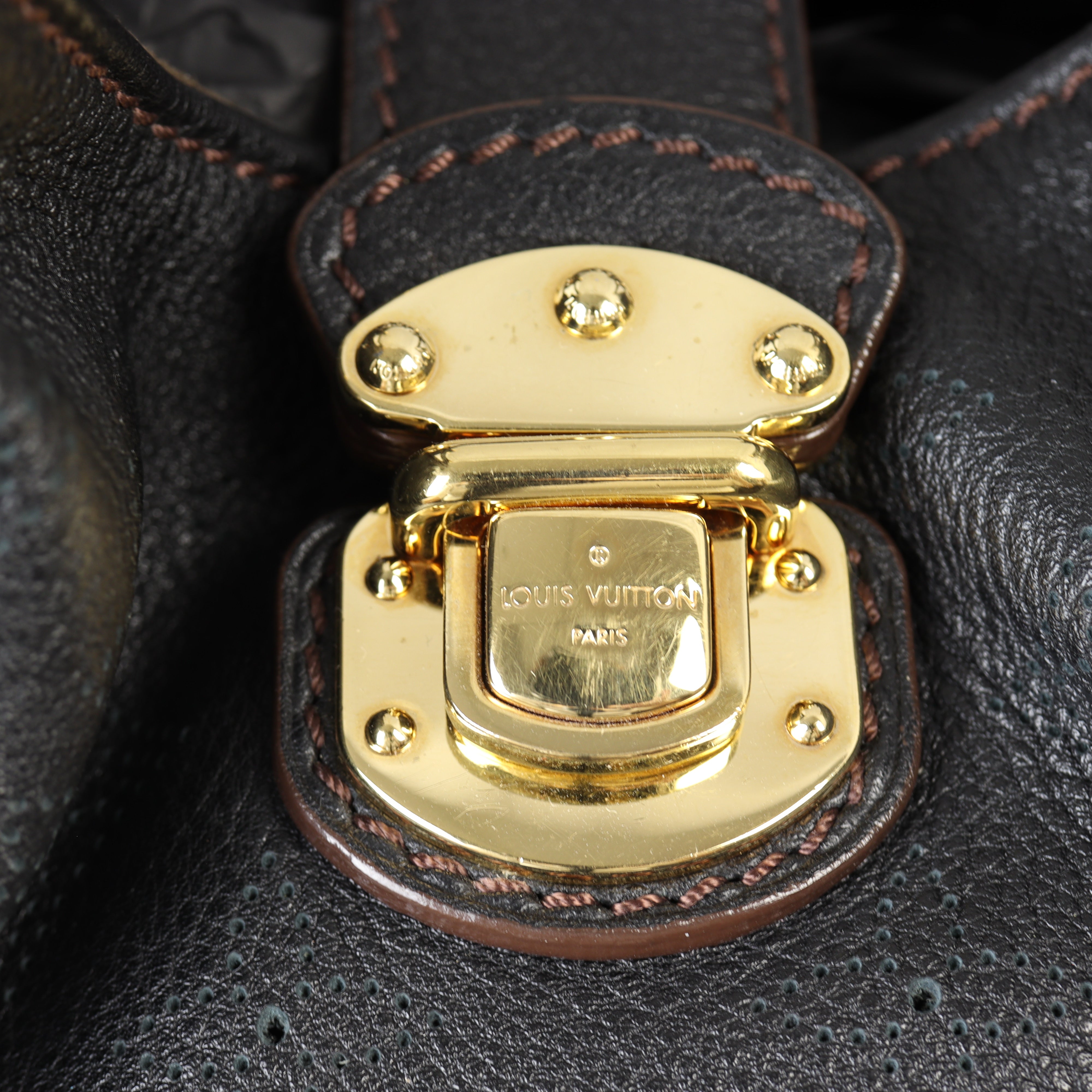 Louis Vuitton Mahina L Perforated Monogram