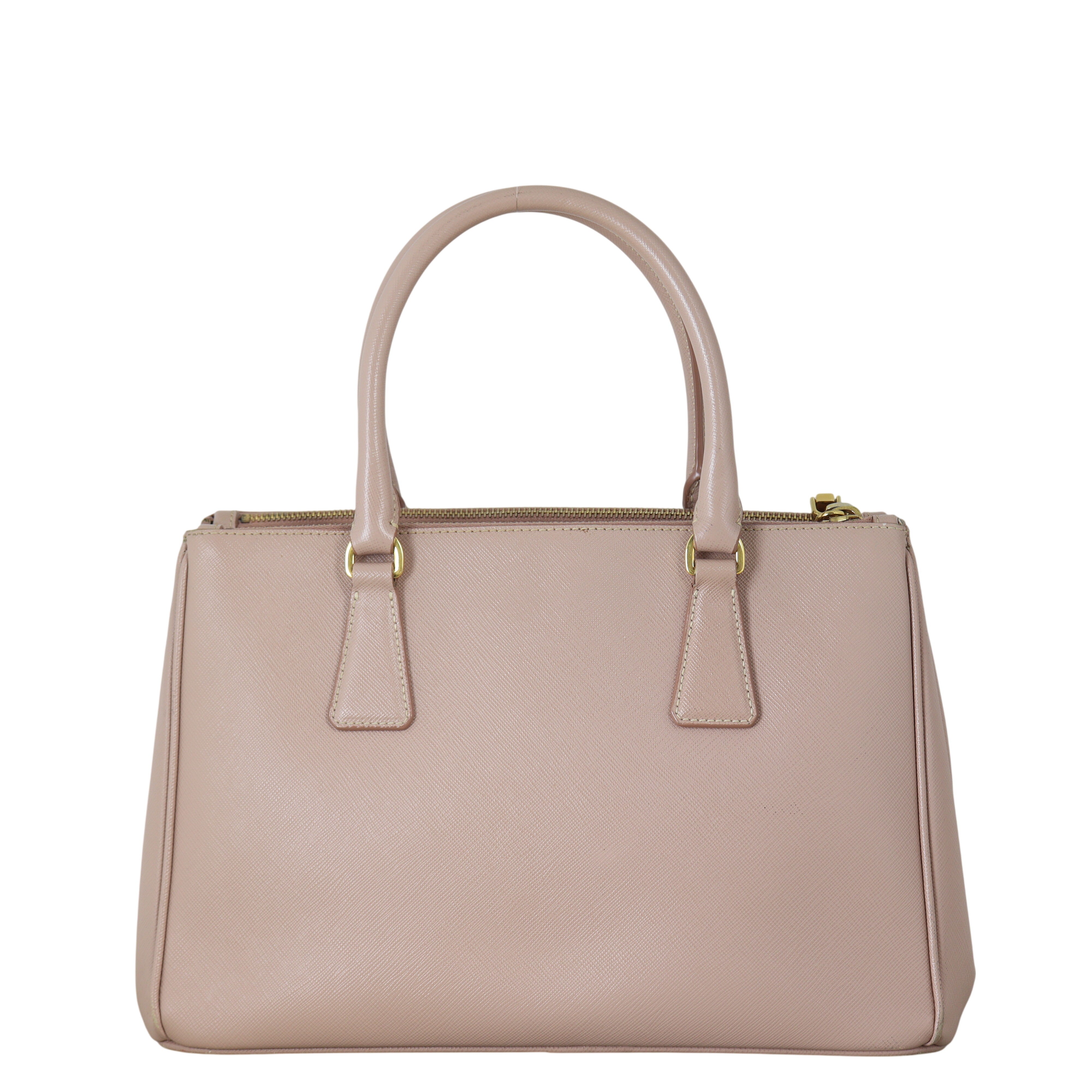 Prada Saffiano Lux Galleria Double Zip Tote Medium