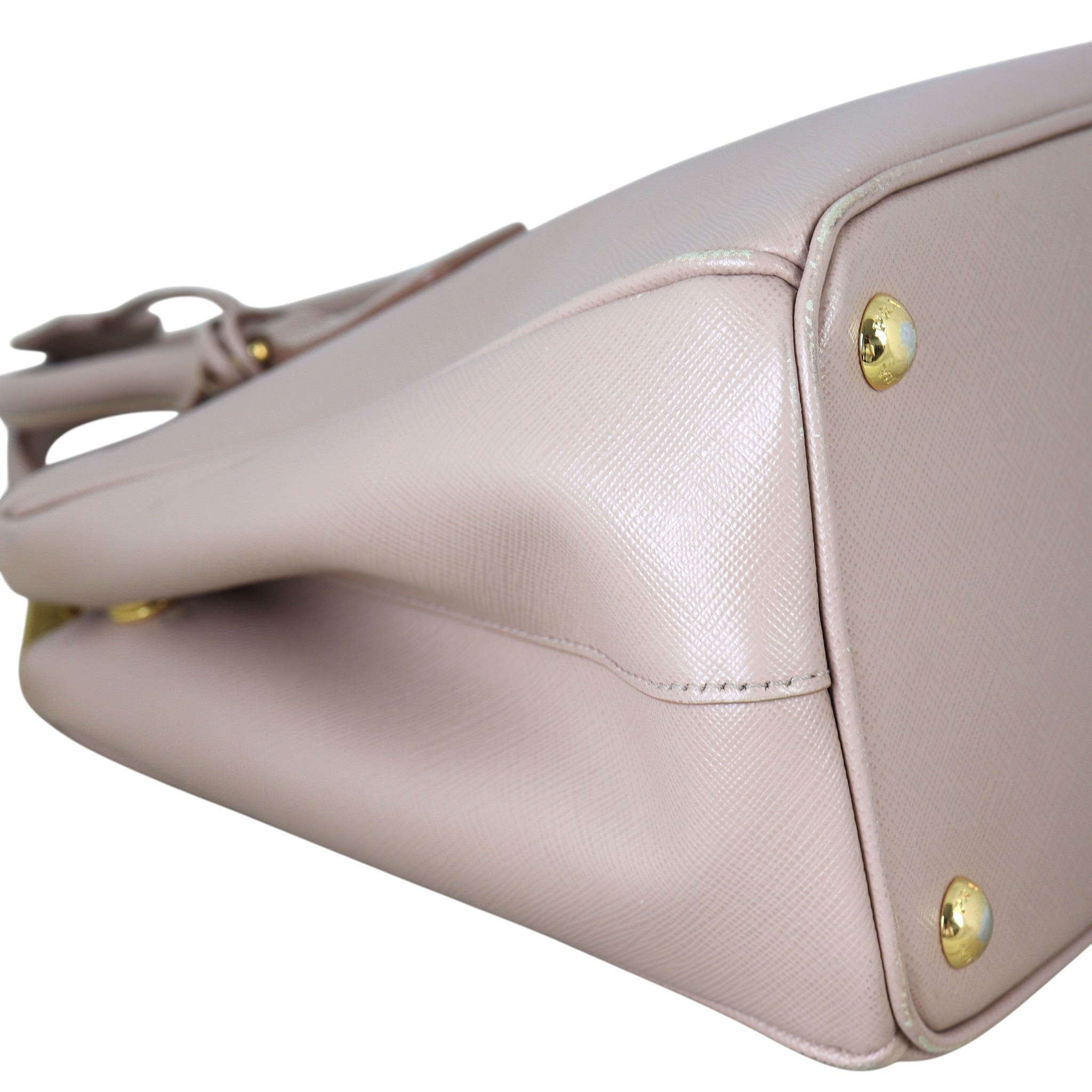 Prada Saffiano Lux Galleria Double Zip Tote Medium