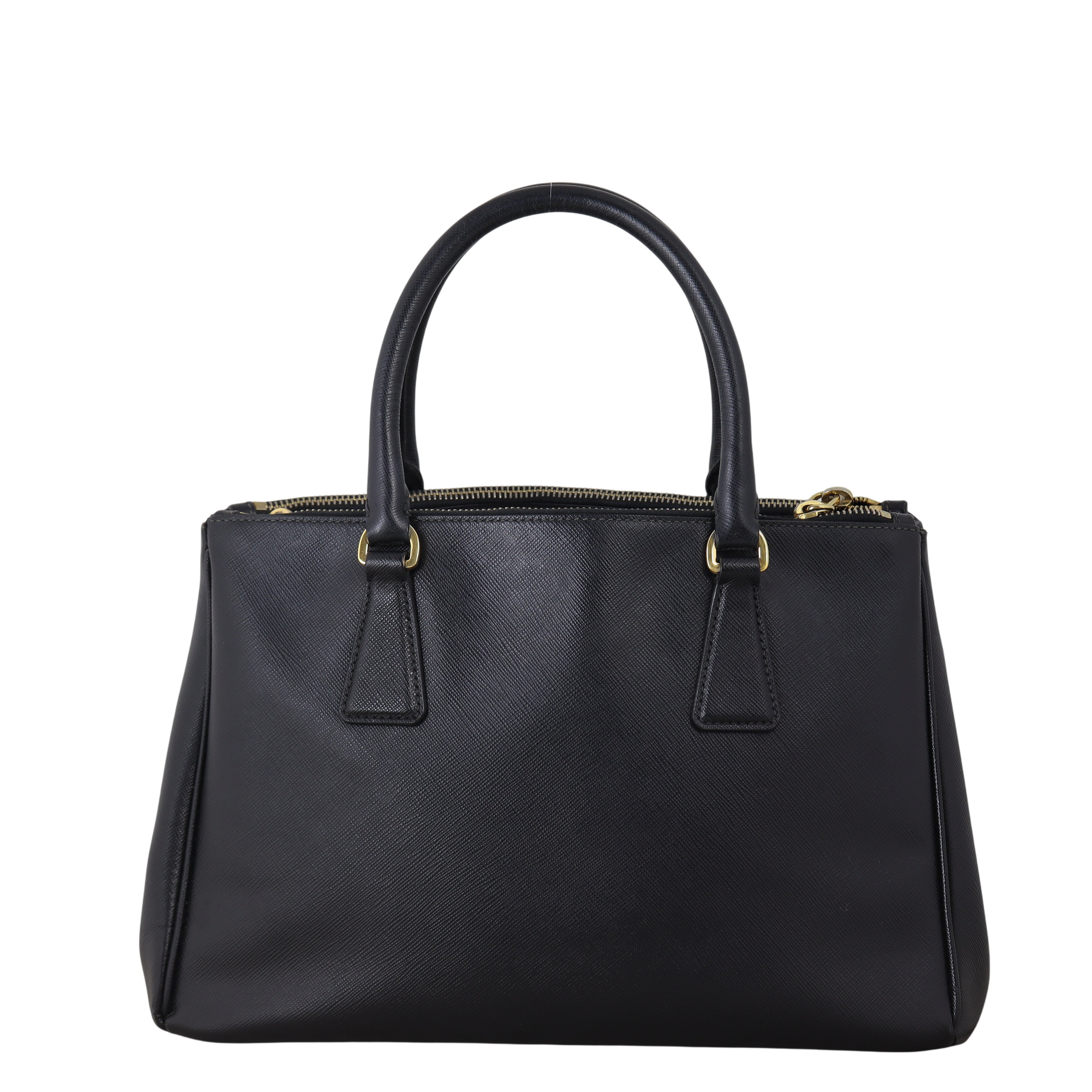 Prada Saffiano Lux Galleria Double Zip Tote Medium