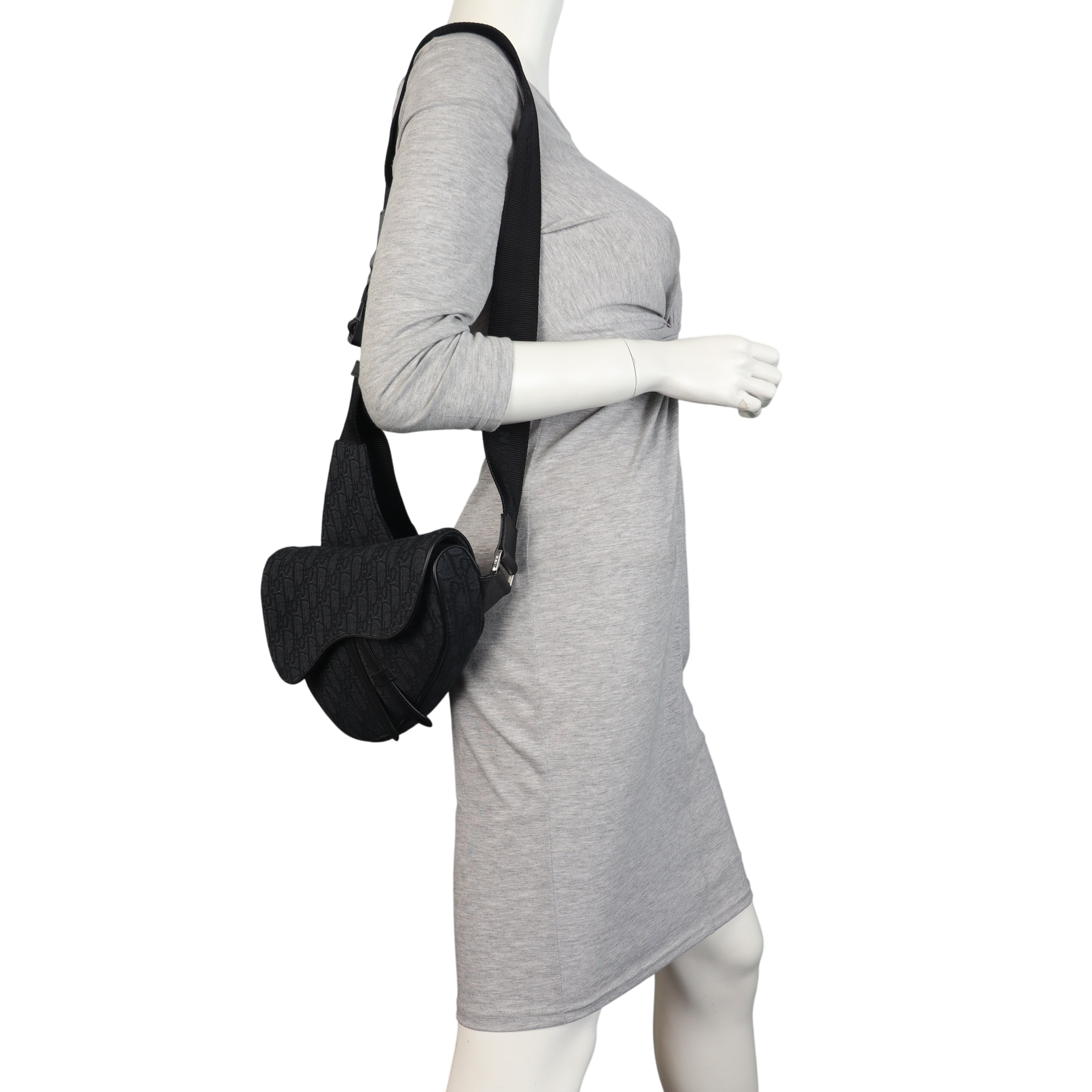 Dior Saddle Crossbody Bag Oblique