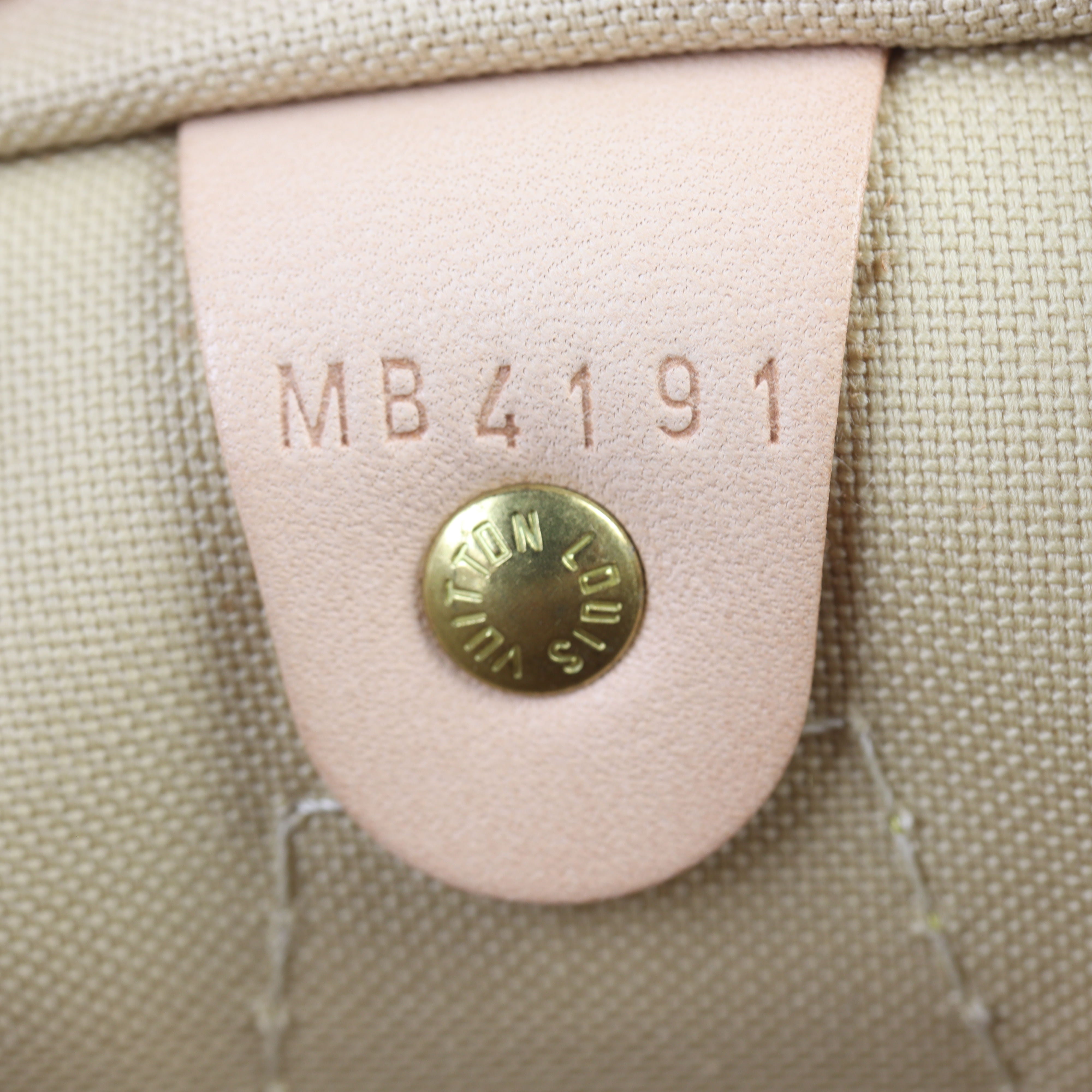 Louis Vuitton Speedy 30 Damier Azur