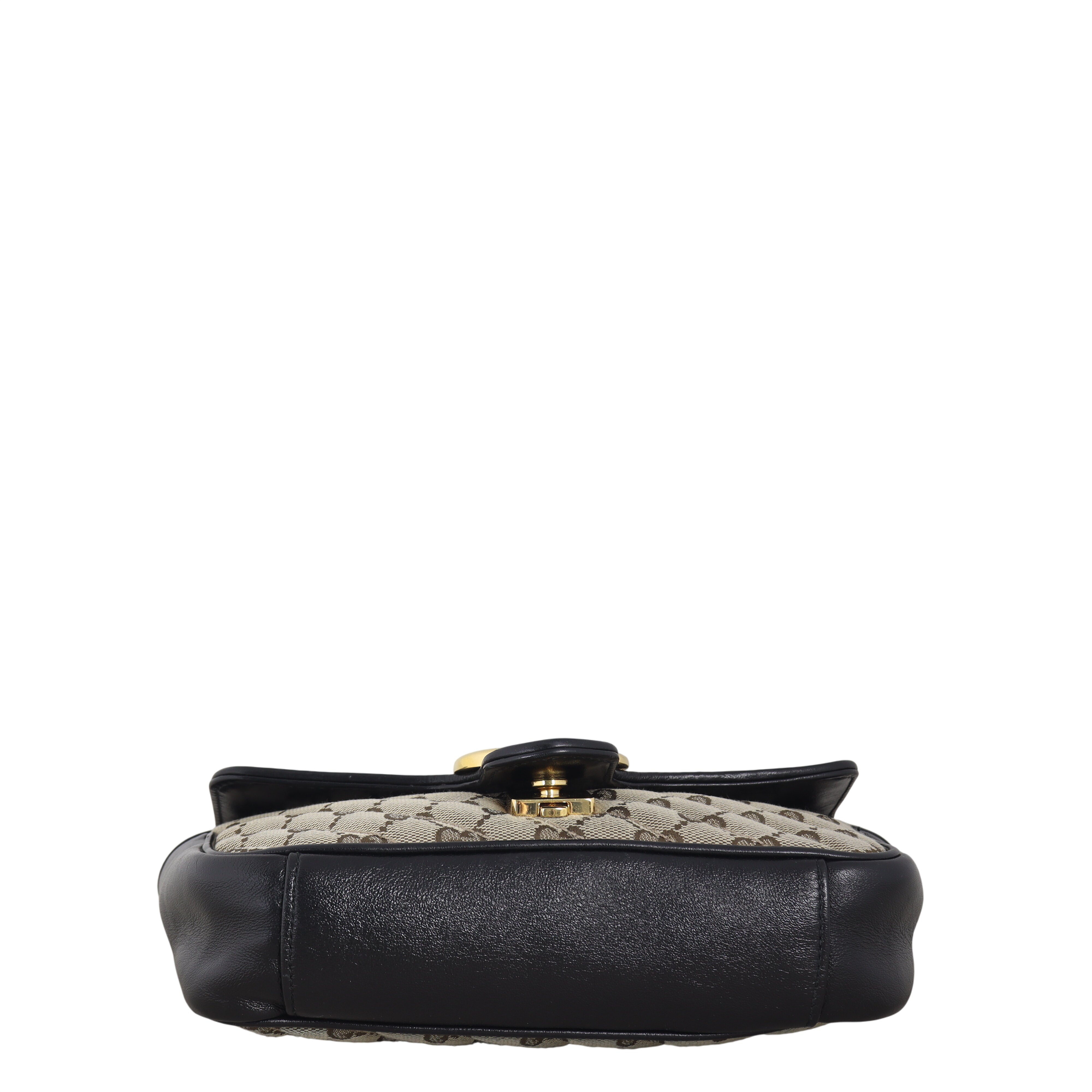 Gucci GG Canvas Marmont Diagonal Small Shoulder Bag