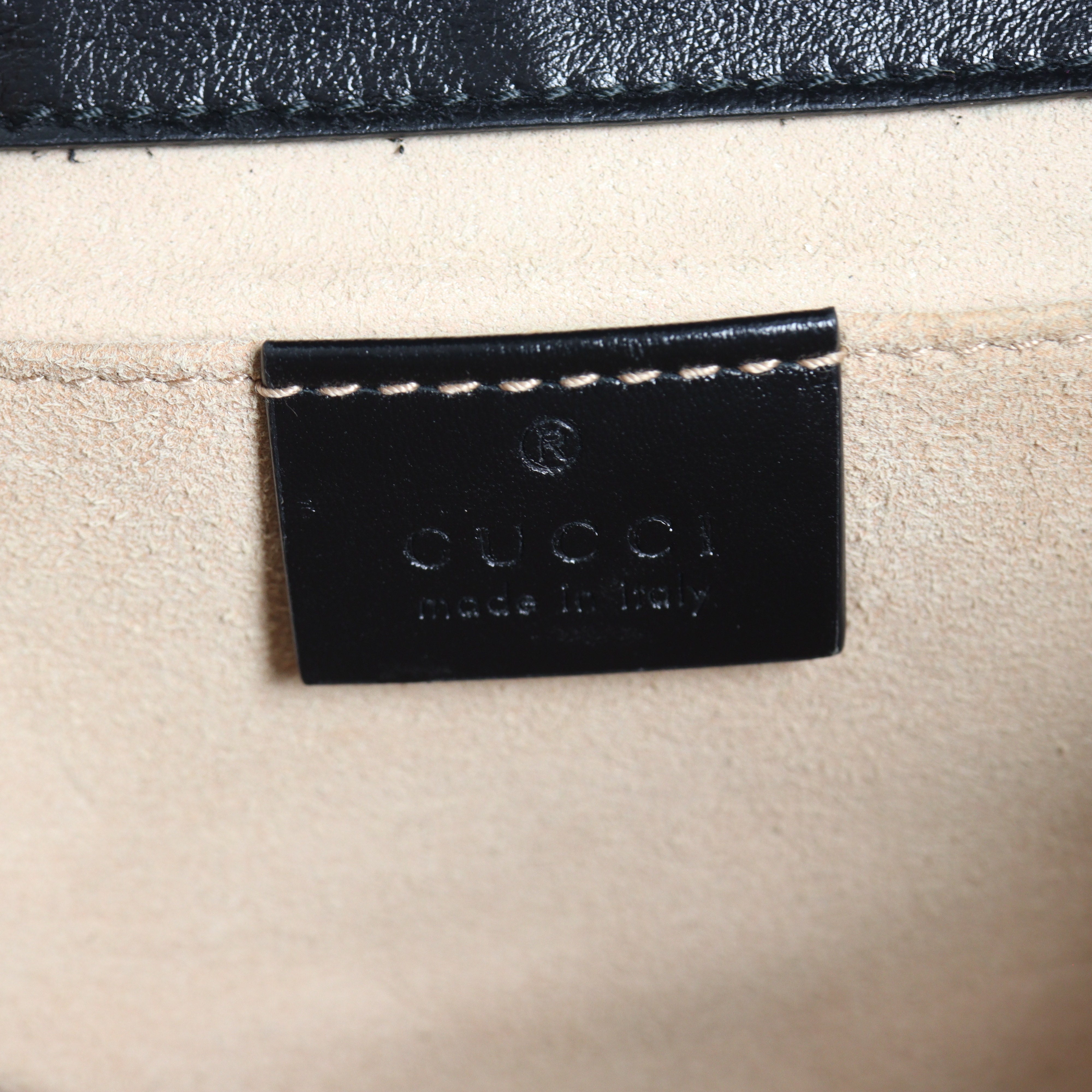 Gucci GG Canvas Marmont Diagonal Small Shoulder Bag
