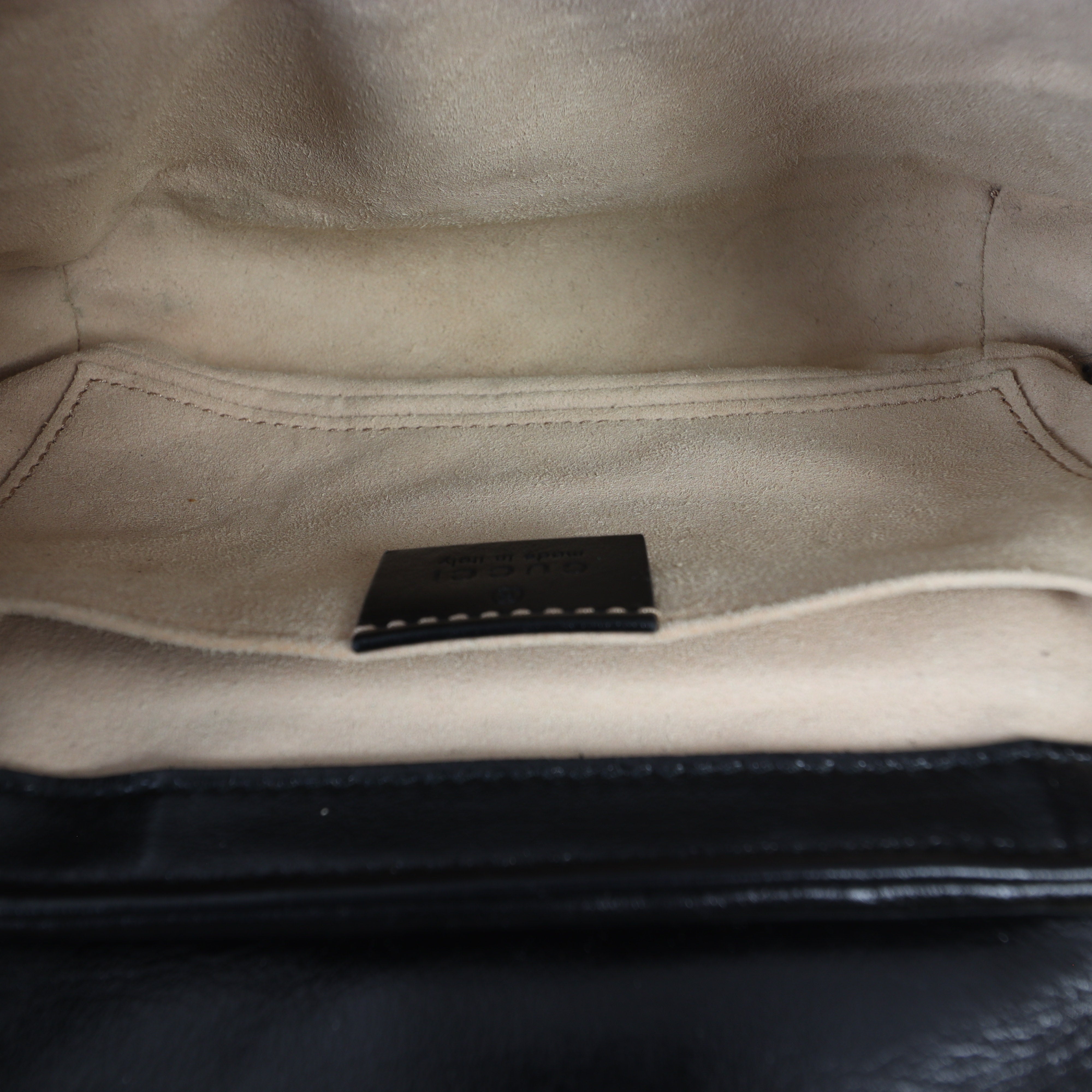 Gucci GG Canvas Marmont Diagonal Small Shoulder Bag