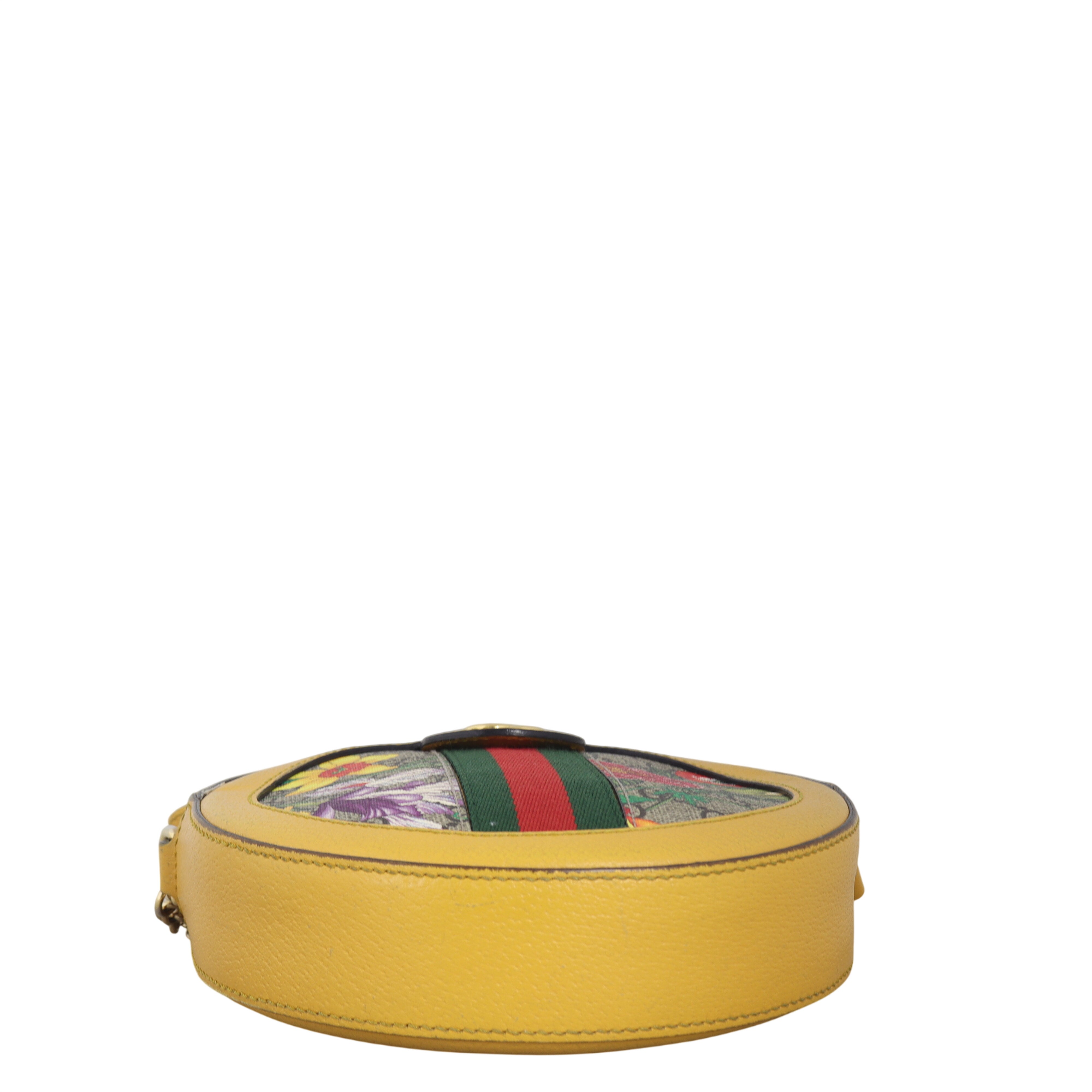 Gucci Flora Ophidia Round Mini Shoulder Bag