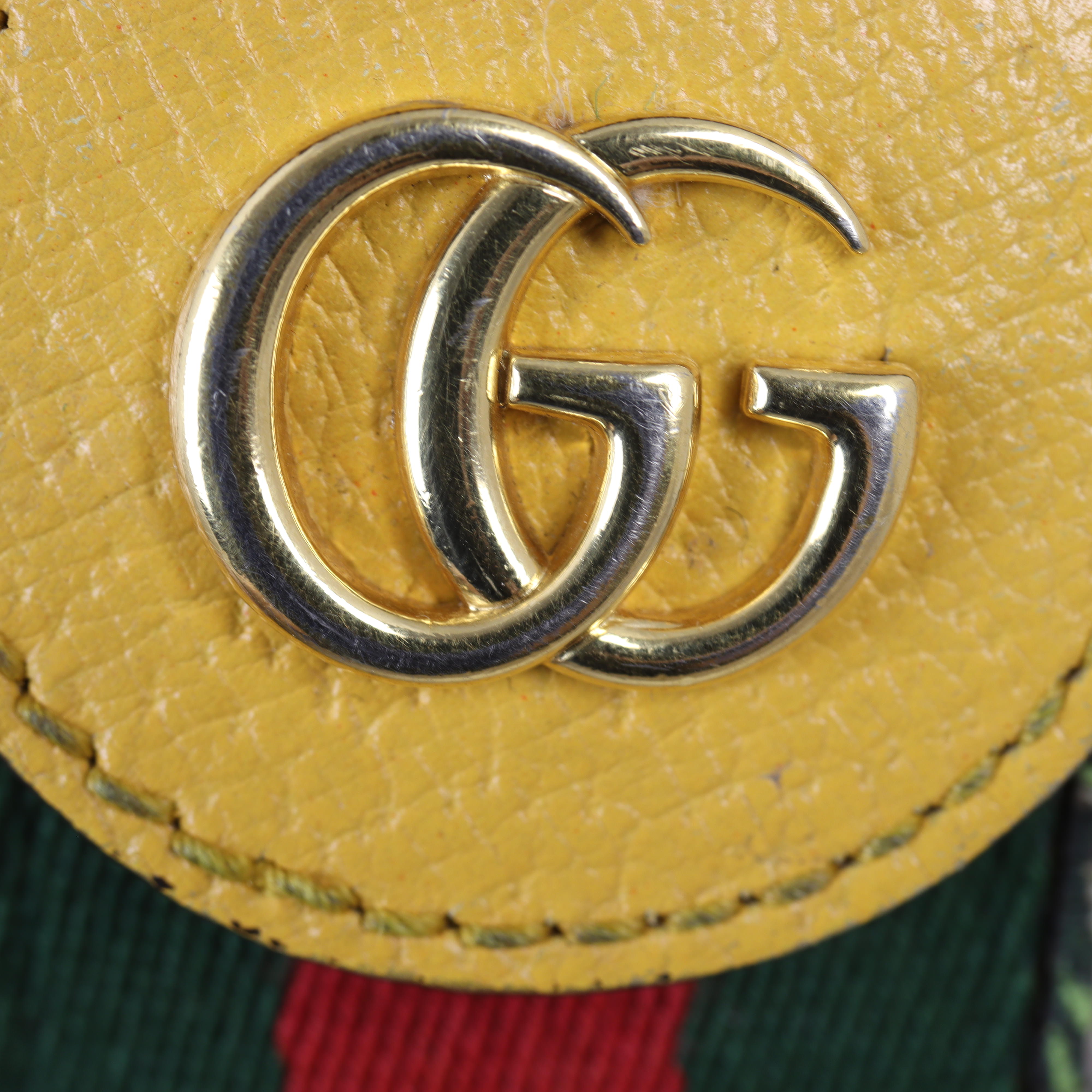 Gucci Flora Ophidia Round Mini Shoulder Bag