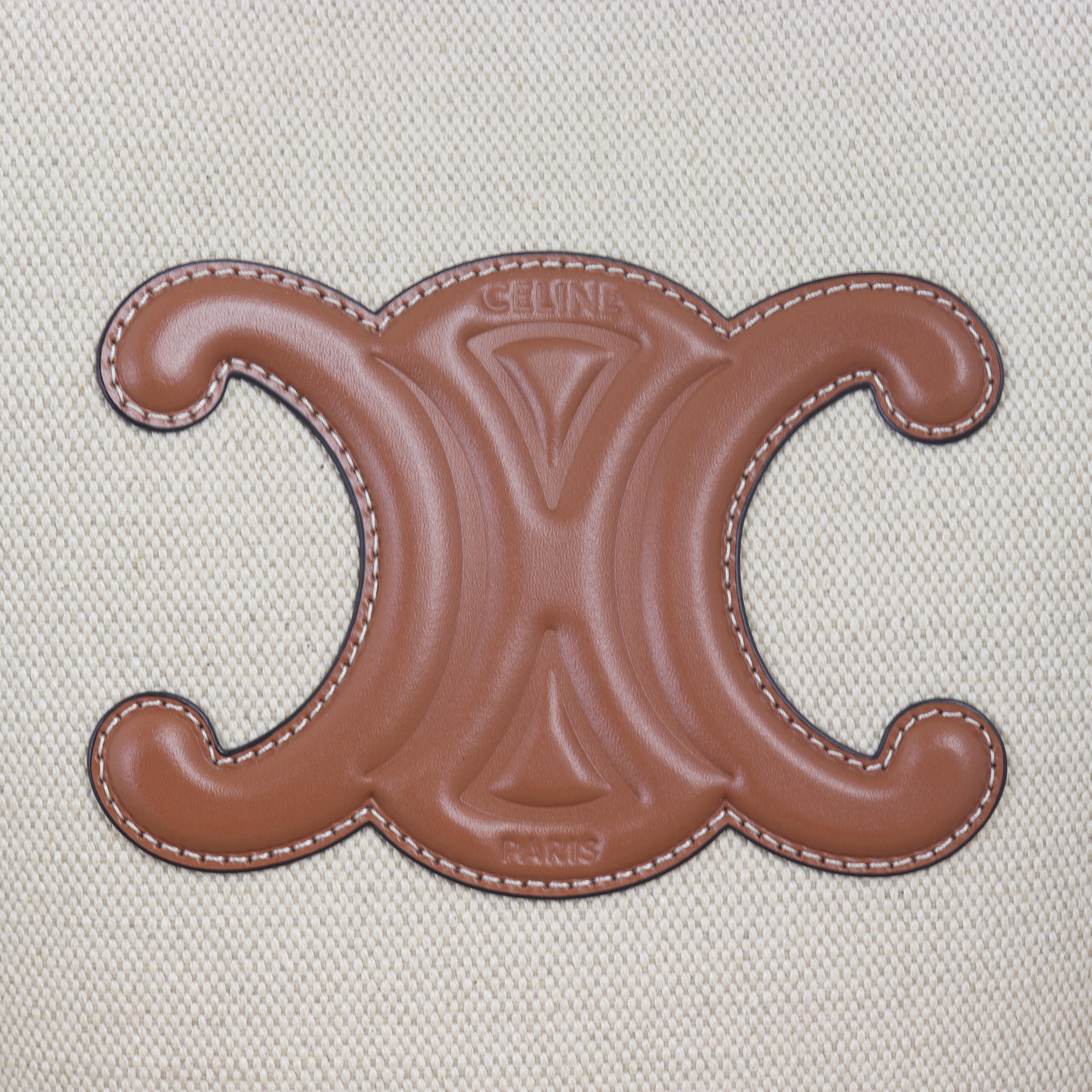 Celine Triomphe Bucket Bag Canvas