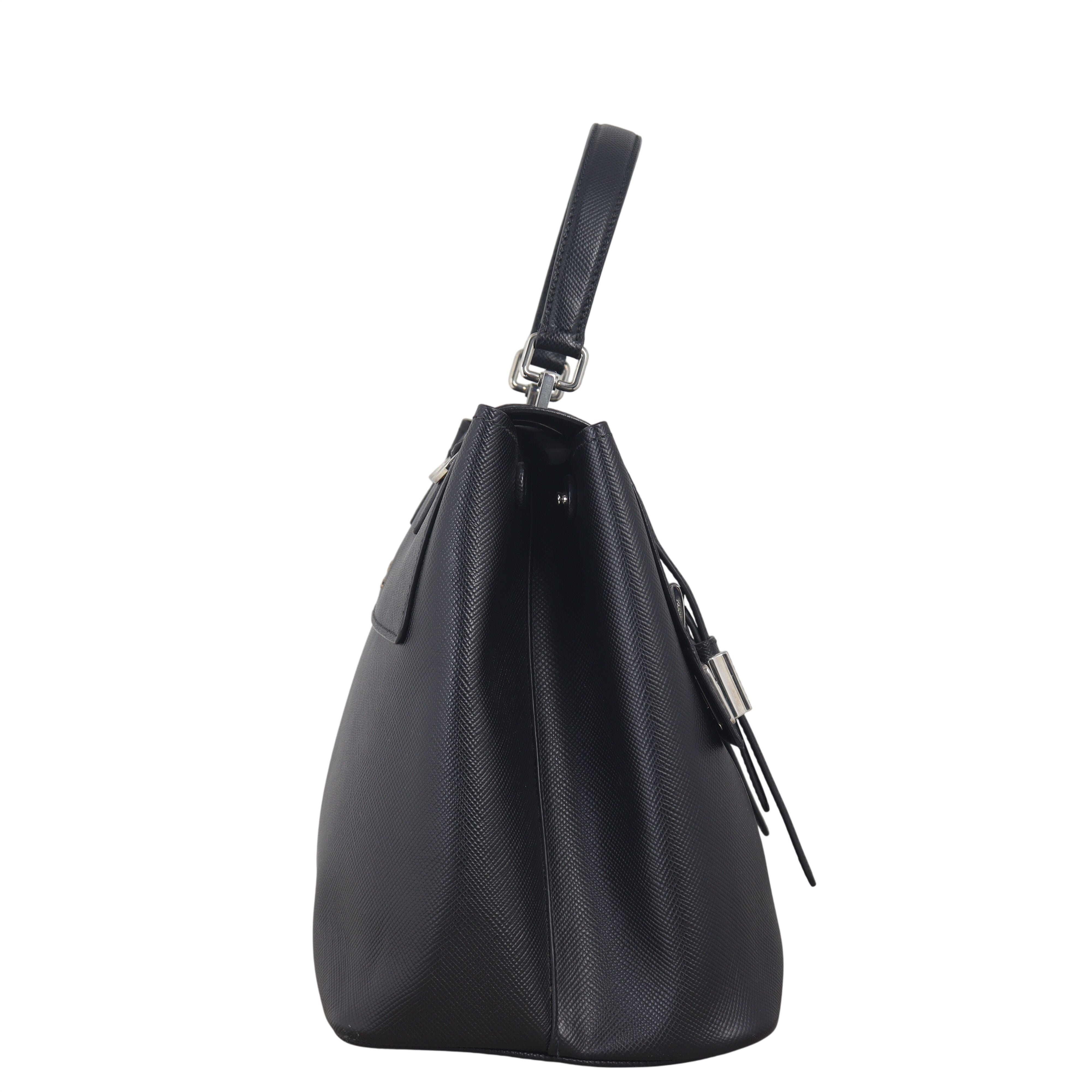 Prada Saffiano Cuir Top Handle Tote