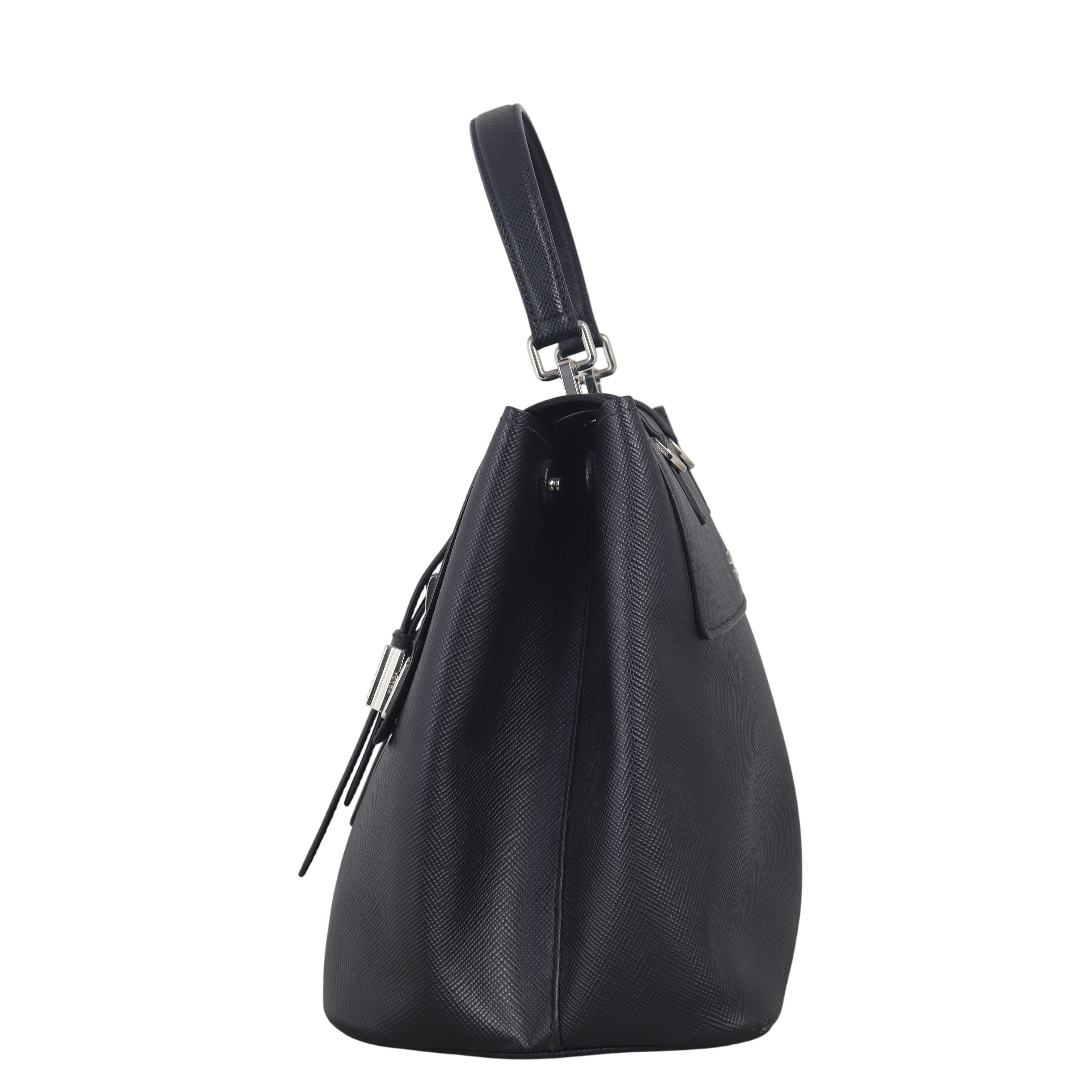 Prada Saffiano Cuir Top Handle Tote